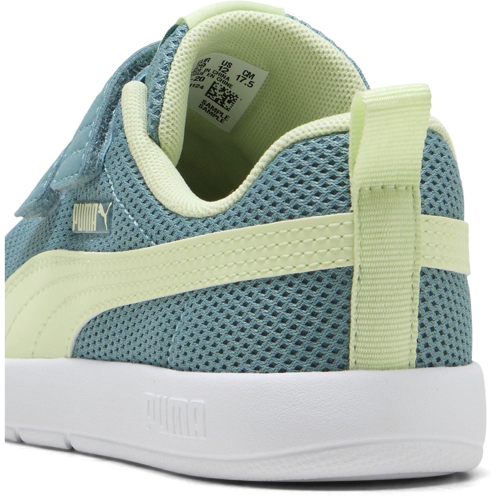 Blue/Apple - Puma - Puma Courtflex V3 Me Ch99 - 5