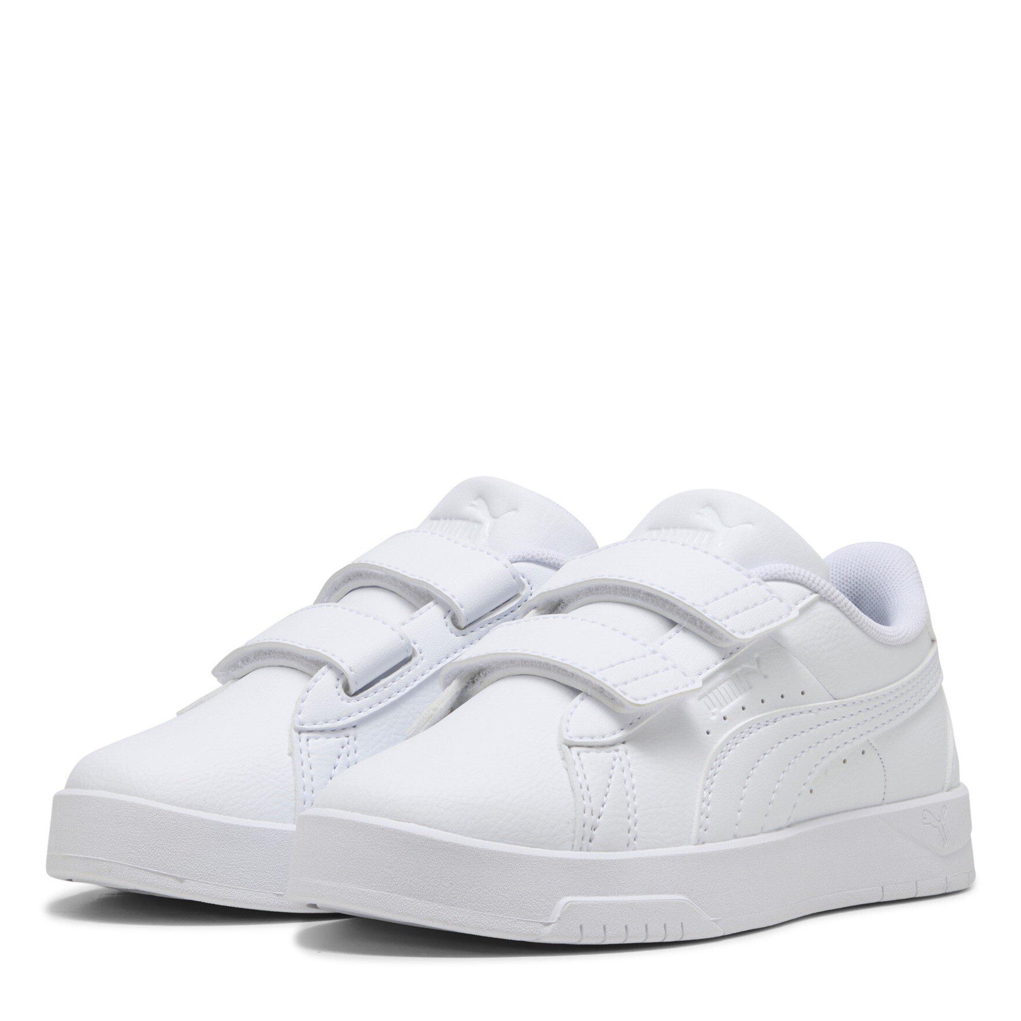 White/White - Puma - Jada Court Trainers Child Girls - 1