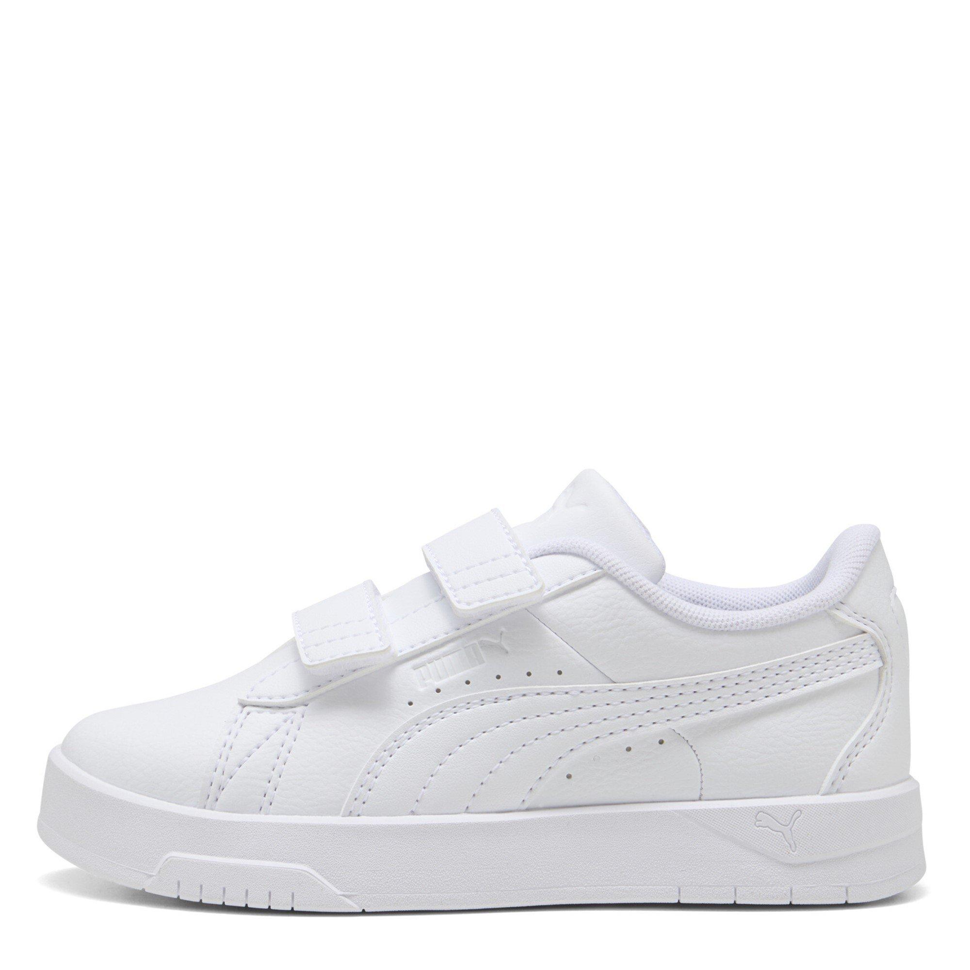 Hvid/Hvid - Puma - Jada Court Trainers Child Girls - 2