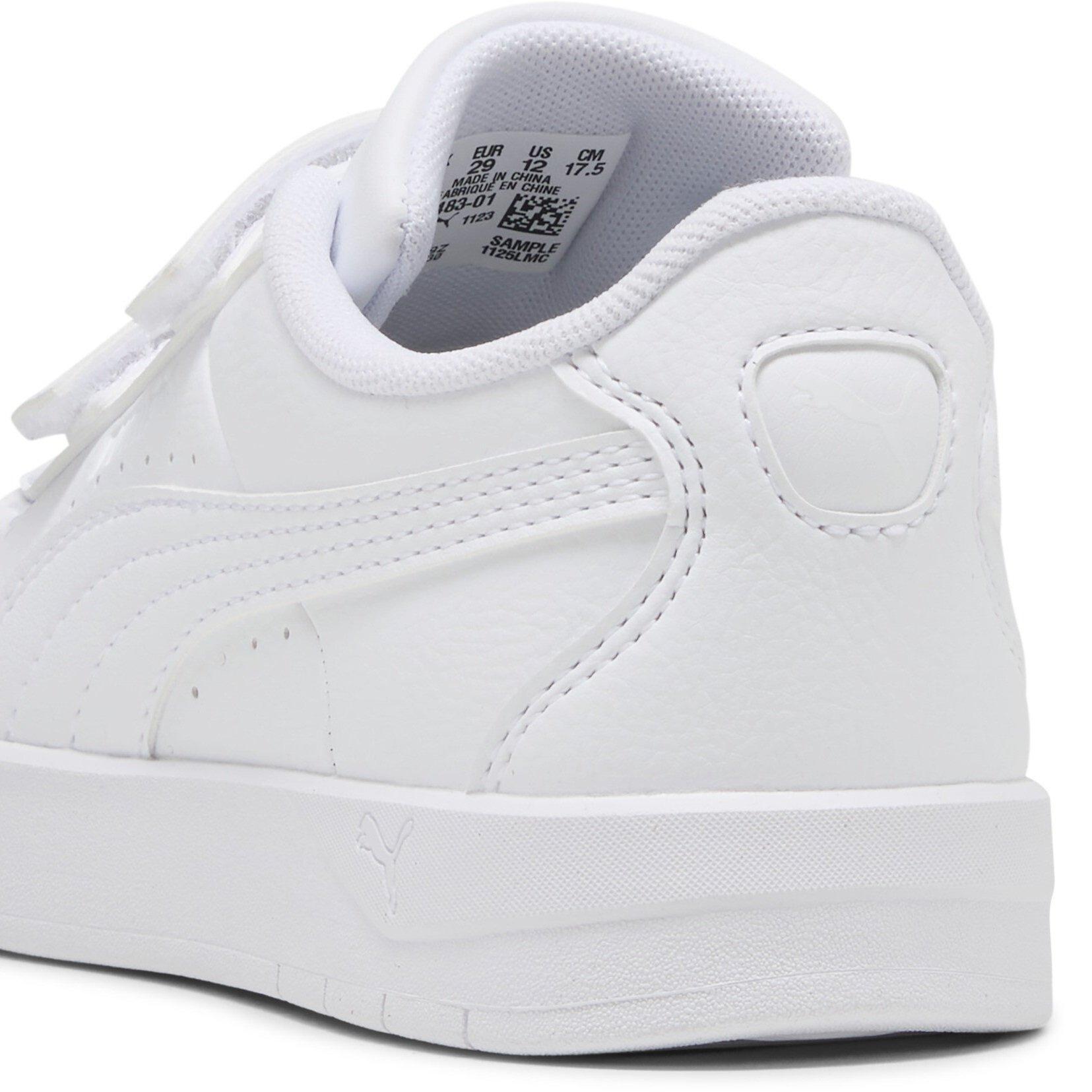 Hvid/Hvid - Puma - Jada Court Trainers Child Girls - 5