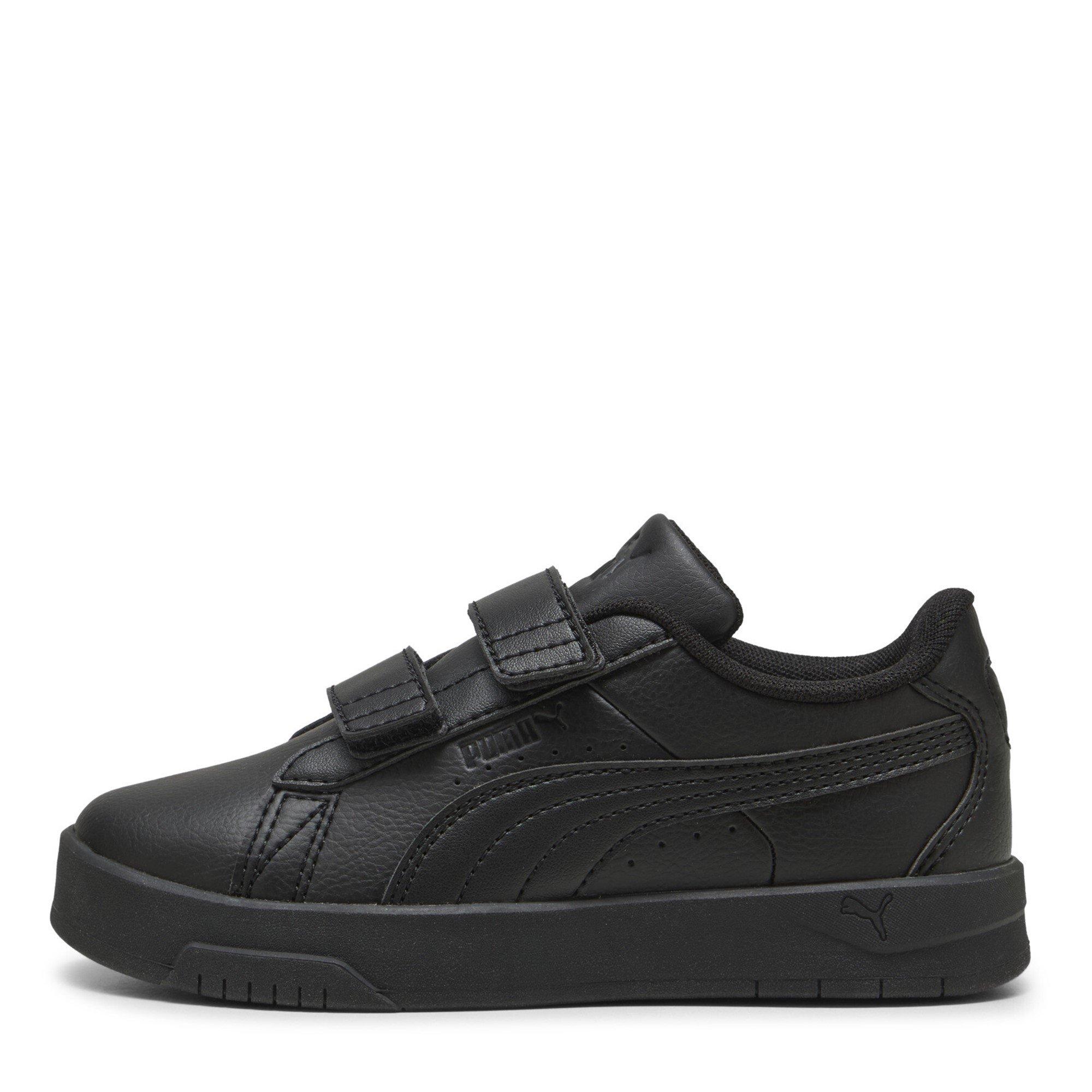 Black/Black - Puma - Jada Court Trainers Child Girls - 2