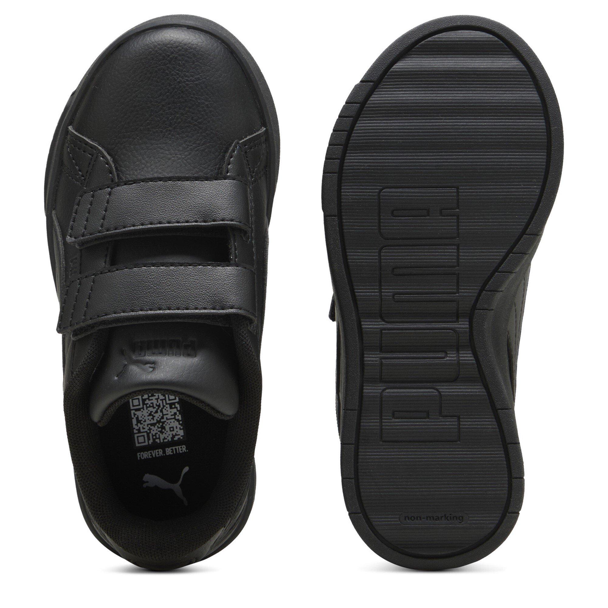 Black/Black - Puma - Jada Court Trainers Child Girls - 3