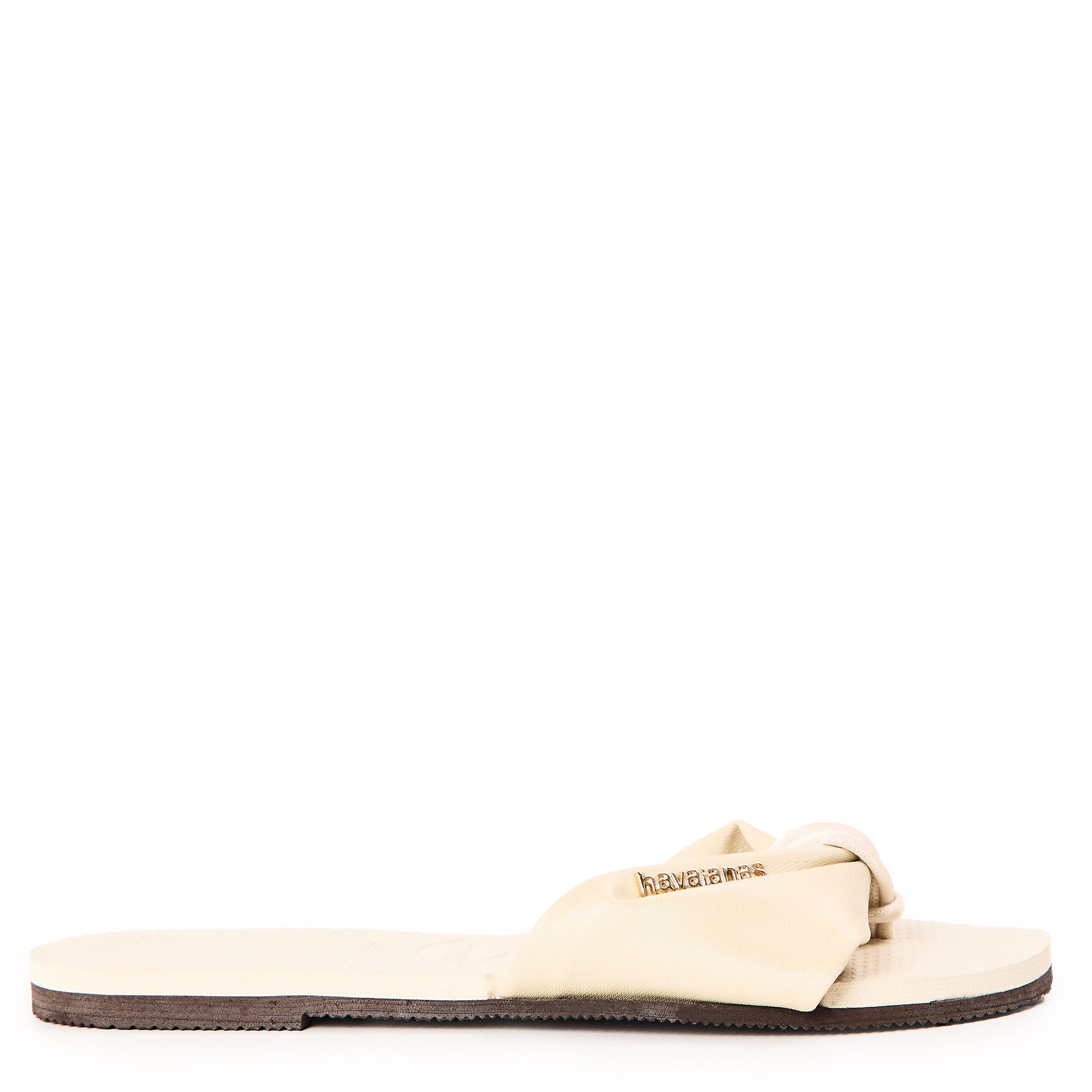 Bež - Havaianas - Havaianas Hav. You St Tropez Classic Beige 33 Flip Flops Unisex Kids - 1