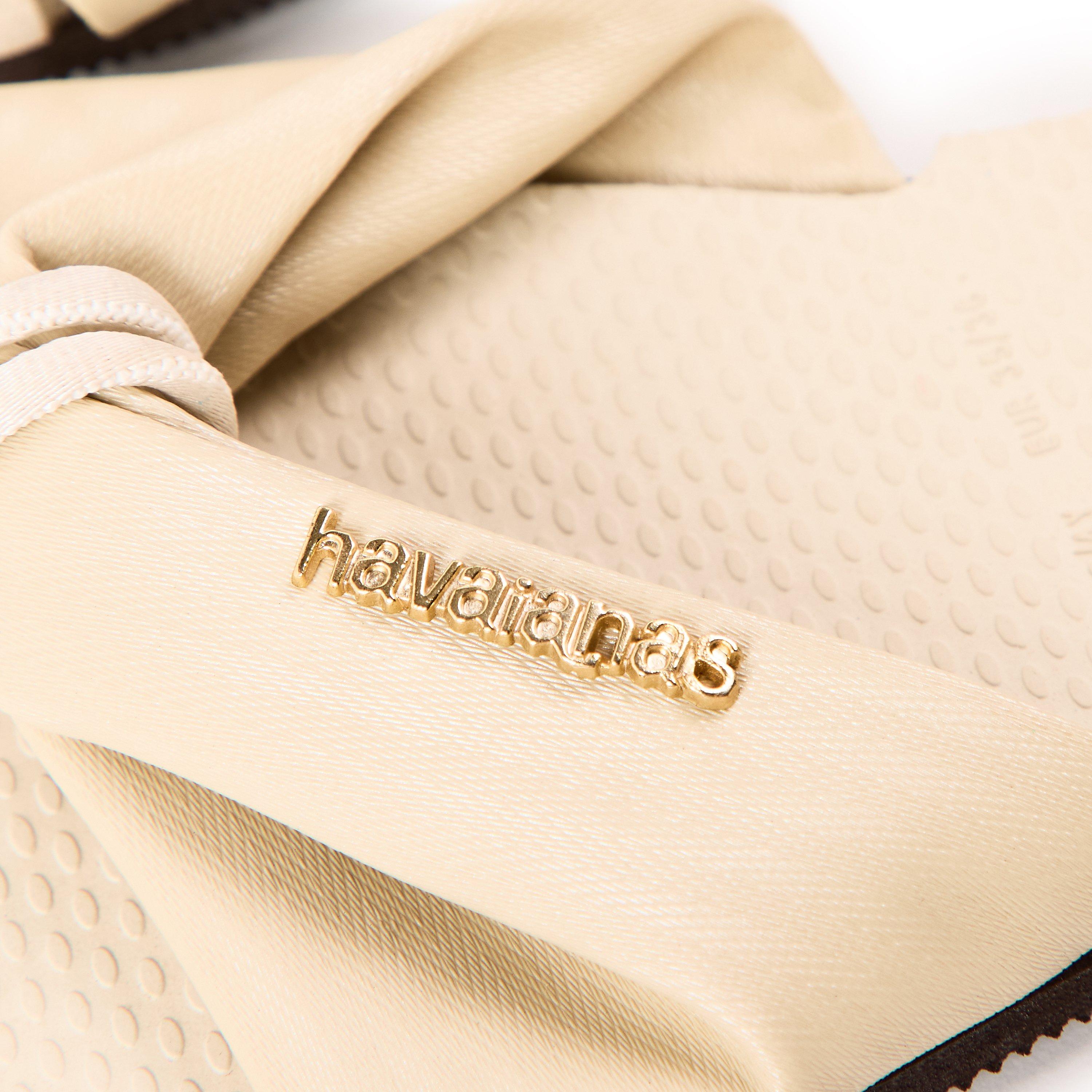 Bež - Havaianas - Havaianas Hav. You St Tropez Classic Beige 33 Flip Flops Unisex Kids - 3