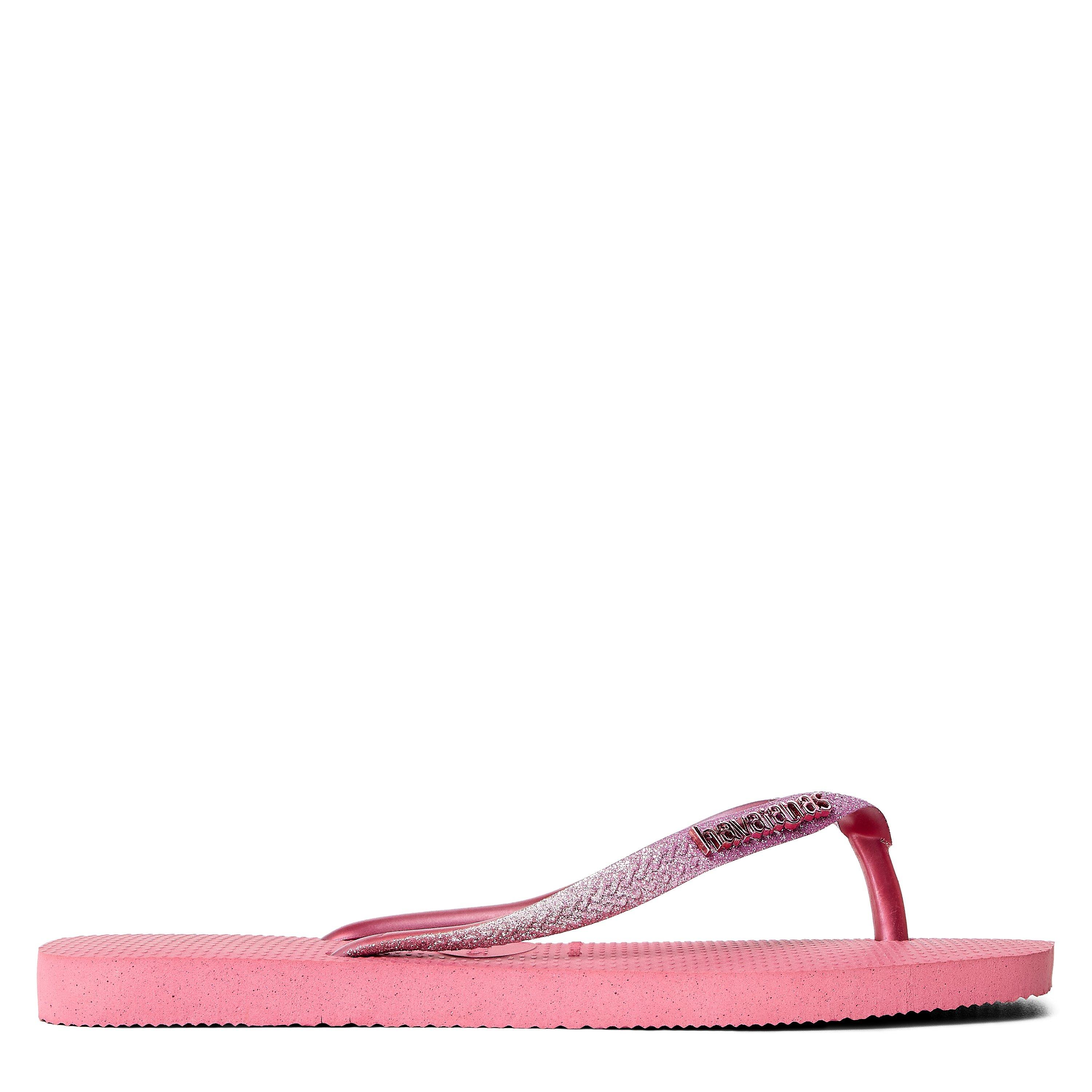 Velvet Rose - Havaianas - Hav. Square Glitter Velvet Rose 33/ Flip Flops Unisex Kids - 1