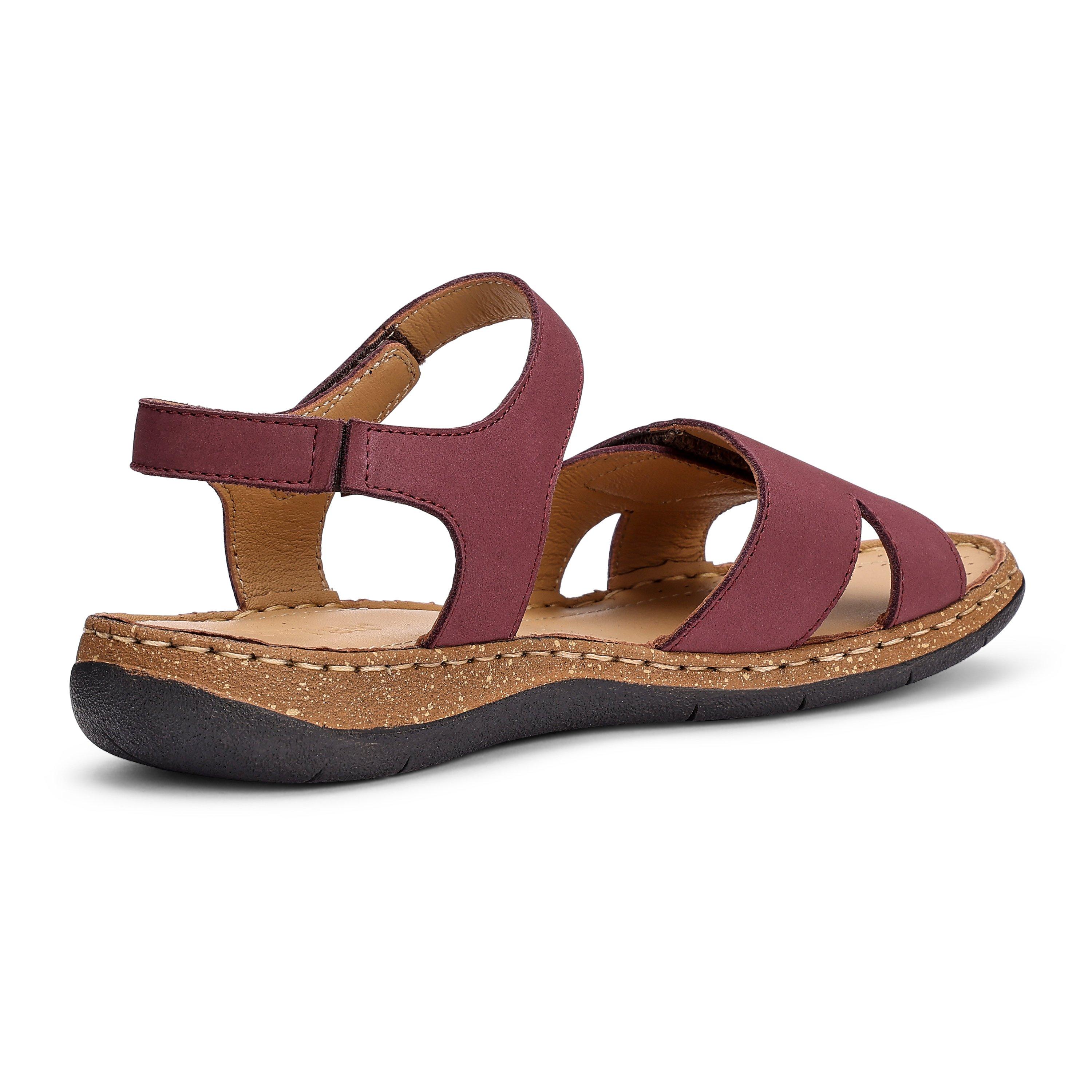 Maroon - Hotter - Piya Womens Sandals - 4