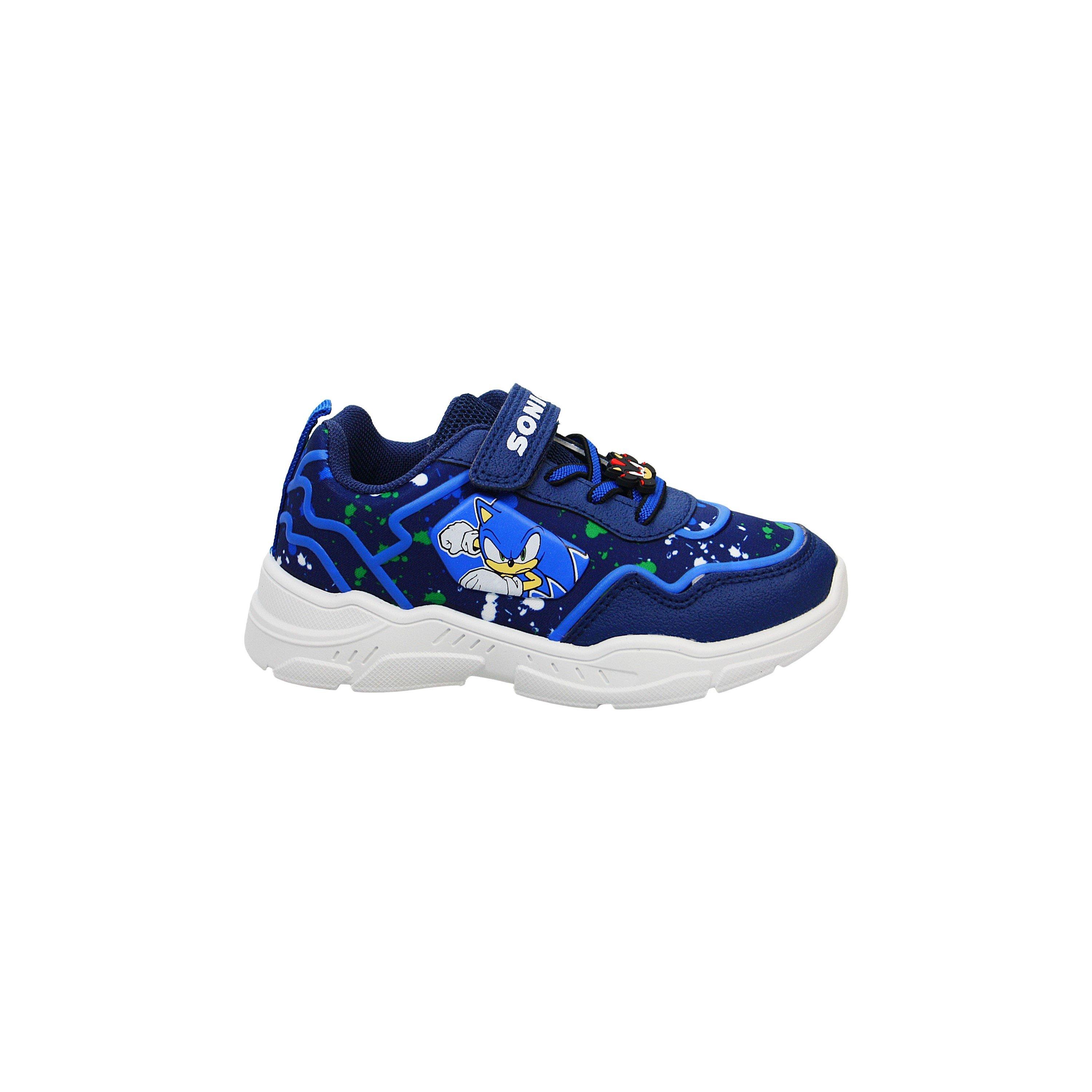 Sonic  Kids ' Low-Top Trainers - Blue - C11 (29)