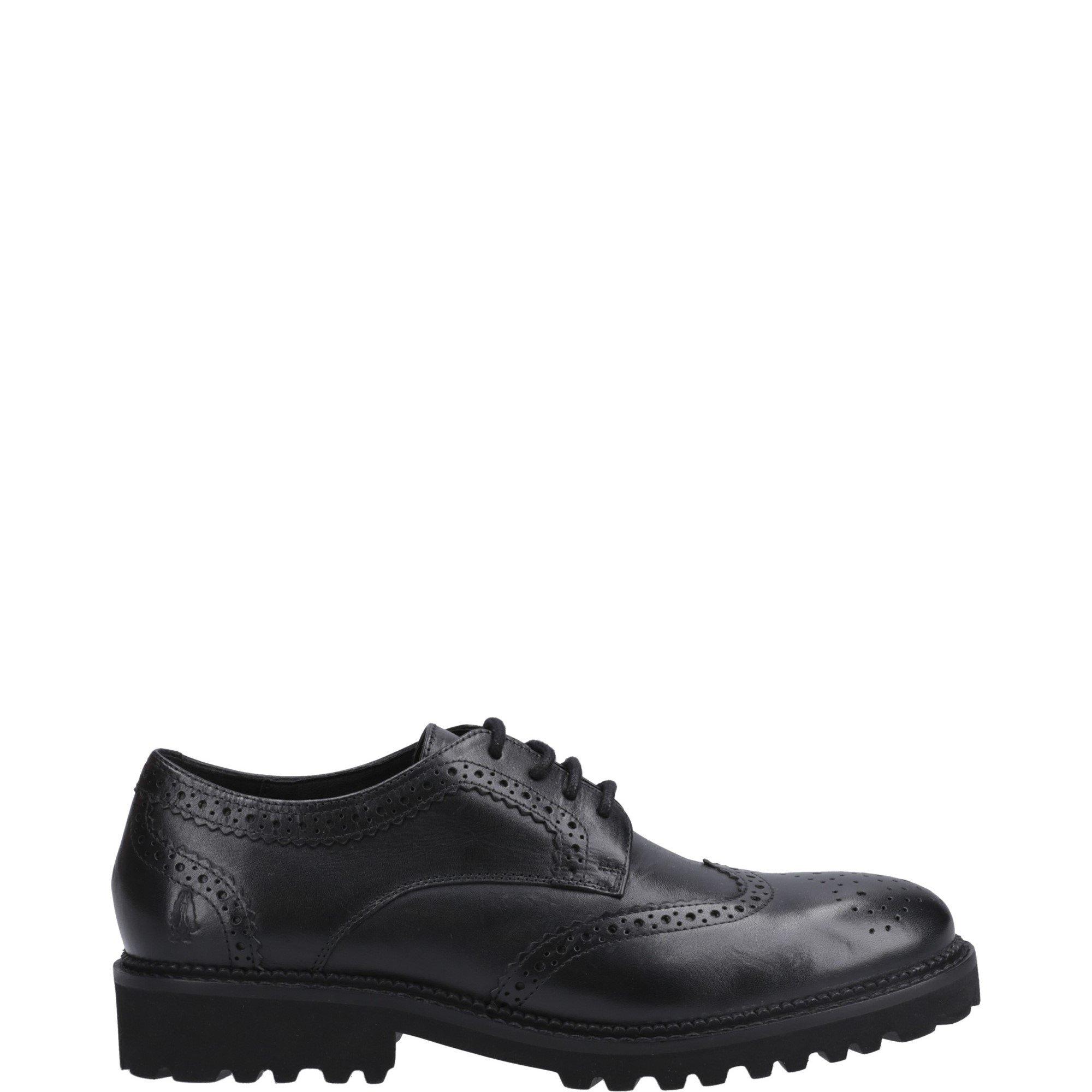 Black - Hush Puppies - Gabi Lace Up Snr - 1