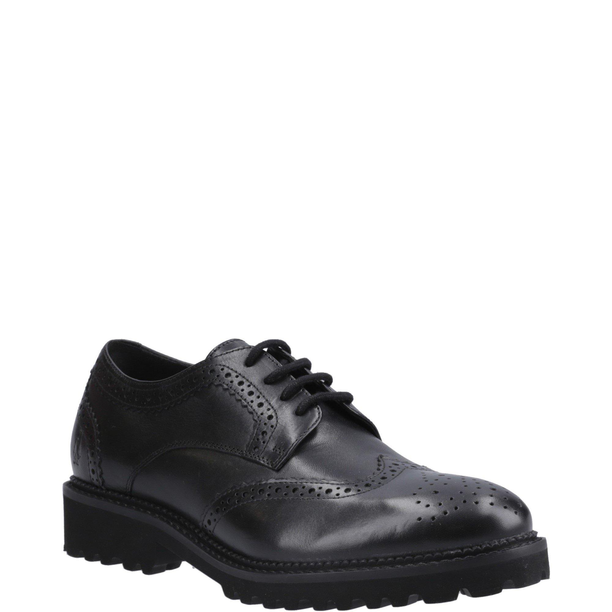 Black - Hush Puppies - Gabi Lace Up Snr - 2