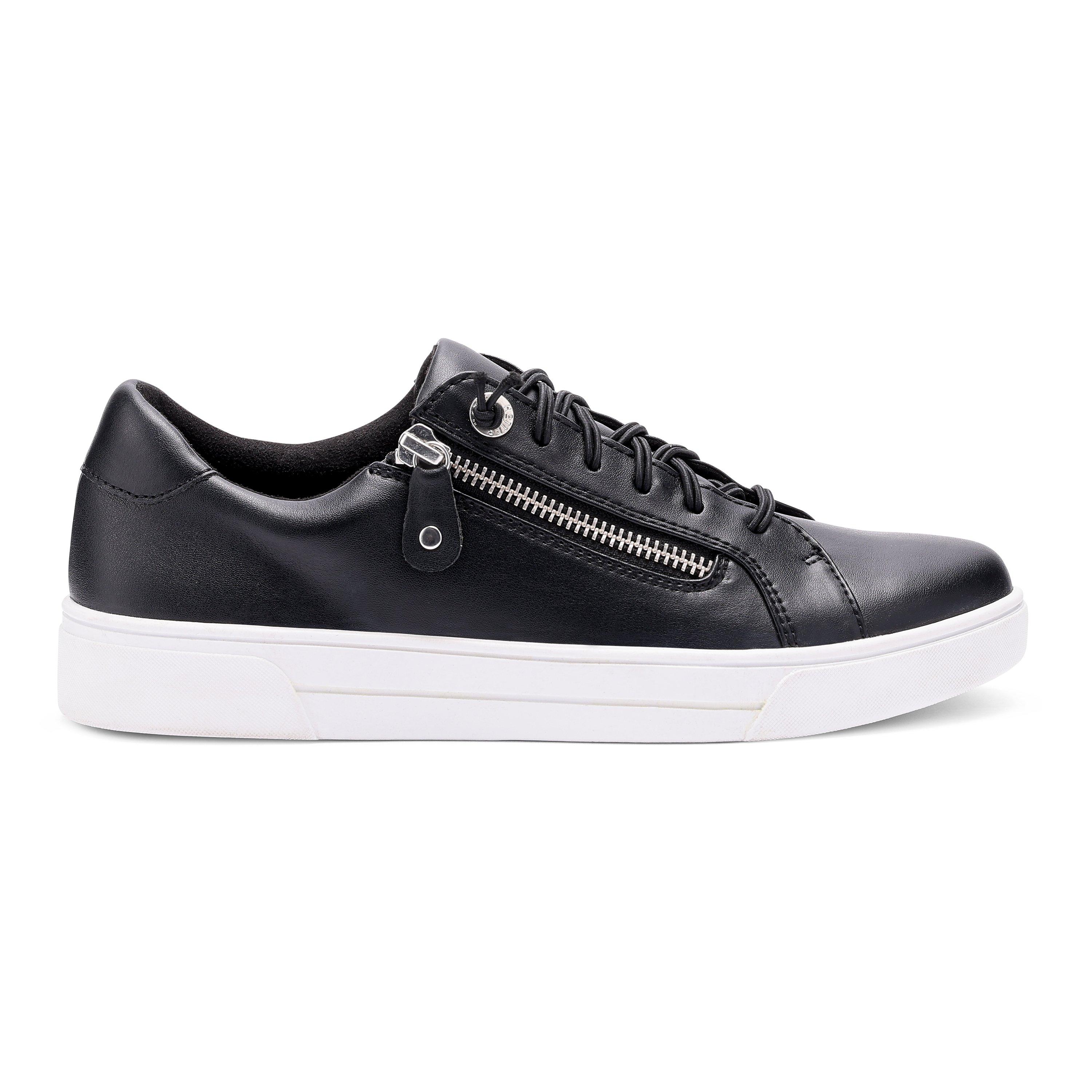 Black - Hotter - Leonie Wide Womens Trainers - 1