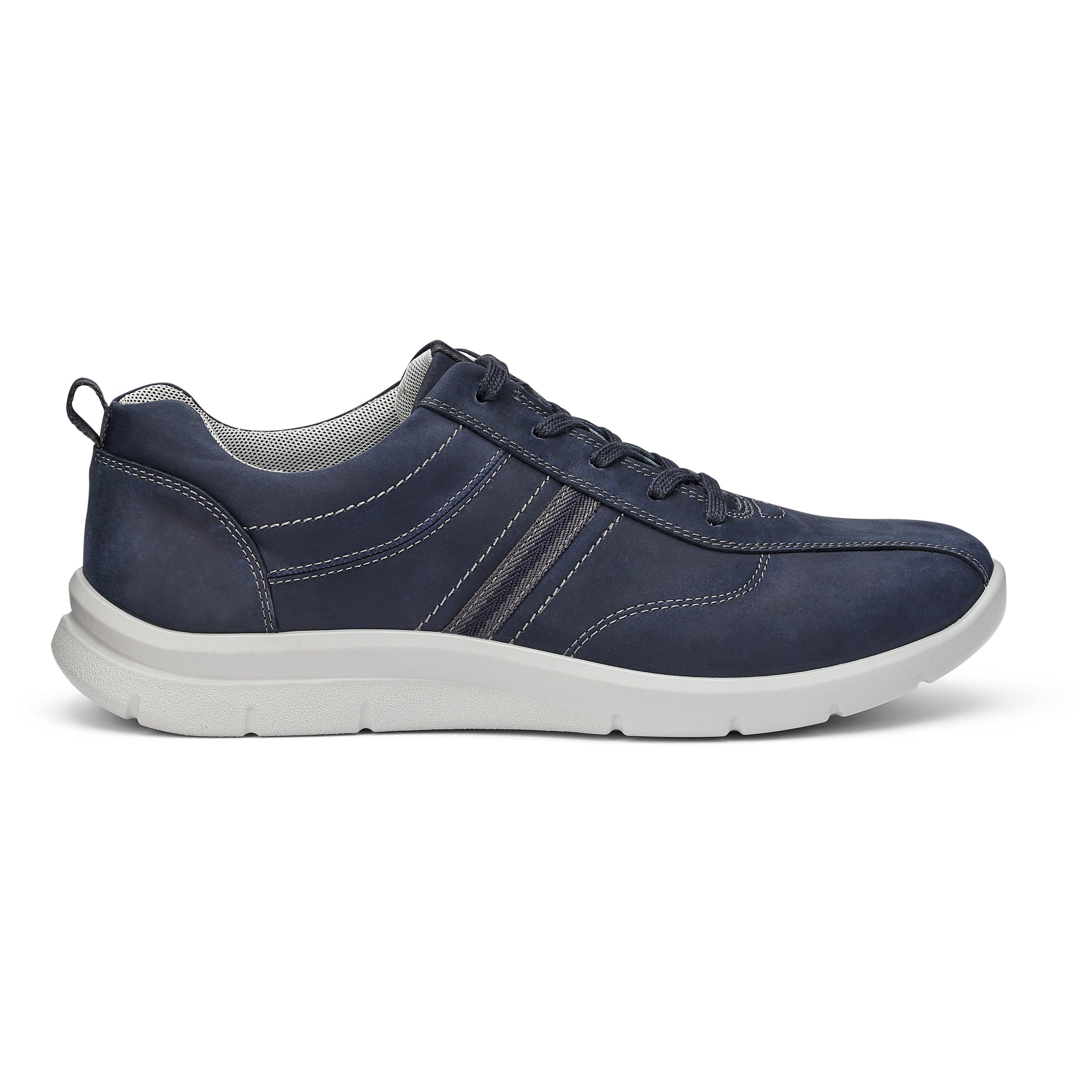 French Navy - Hotter - Division Dual Fit Mens Trainers - 1