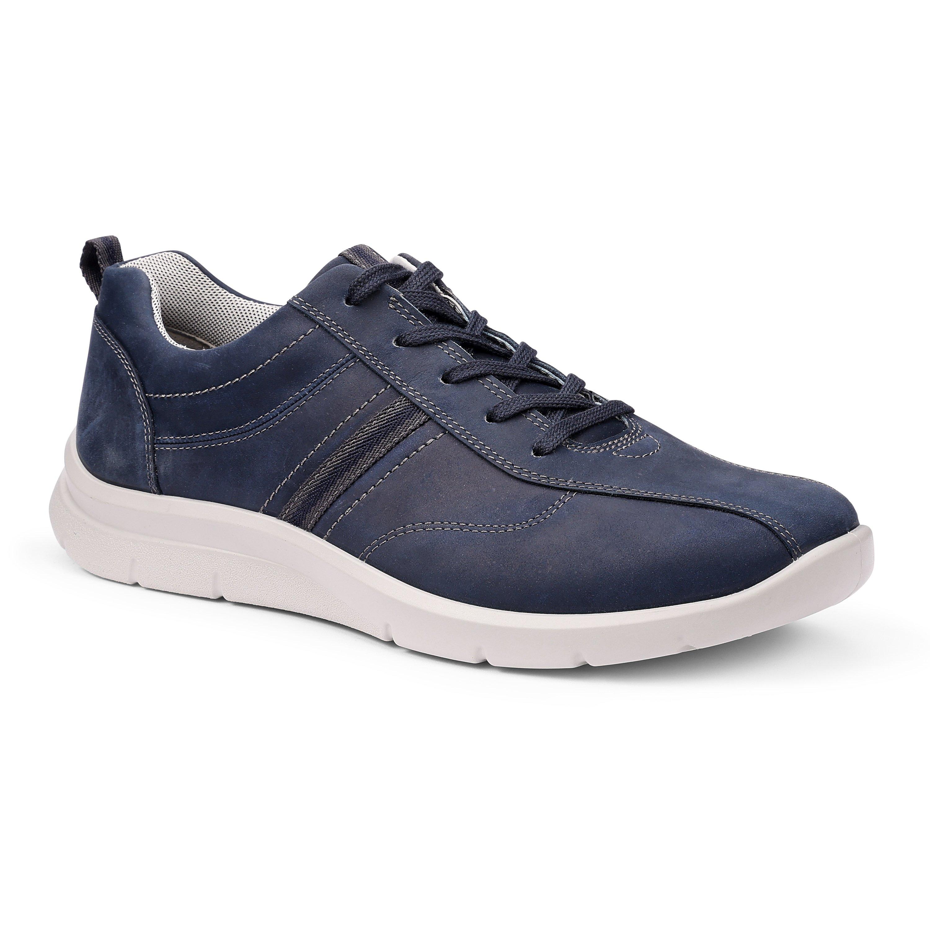 French Navy - Hotter - Division Dual Fit Mens Trainers - 2