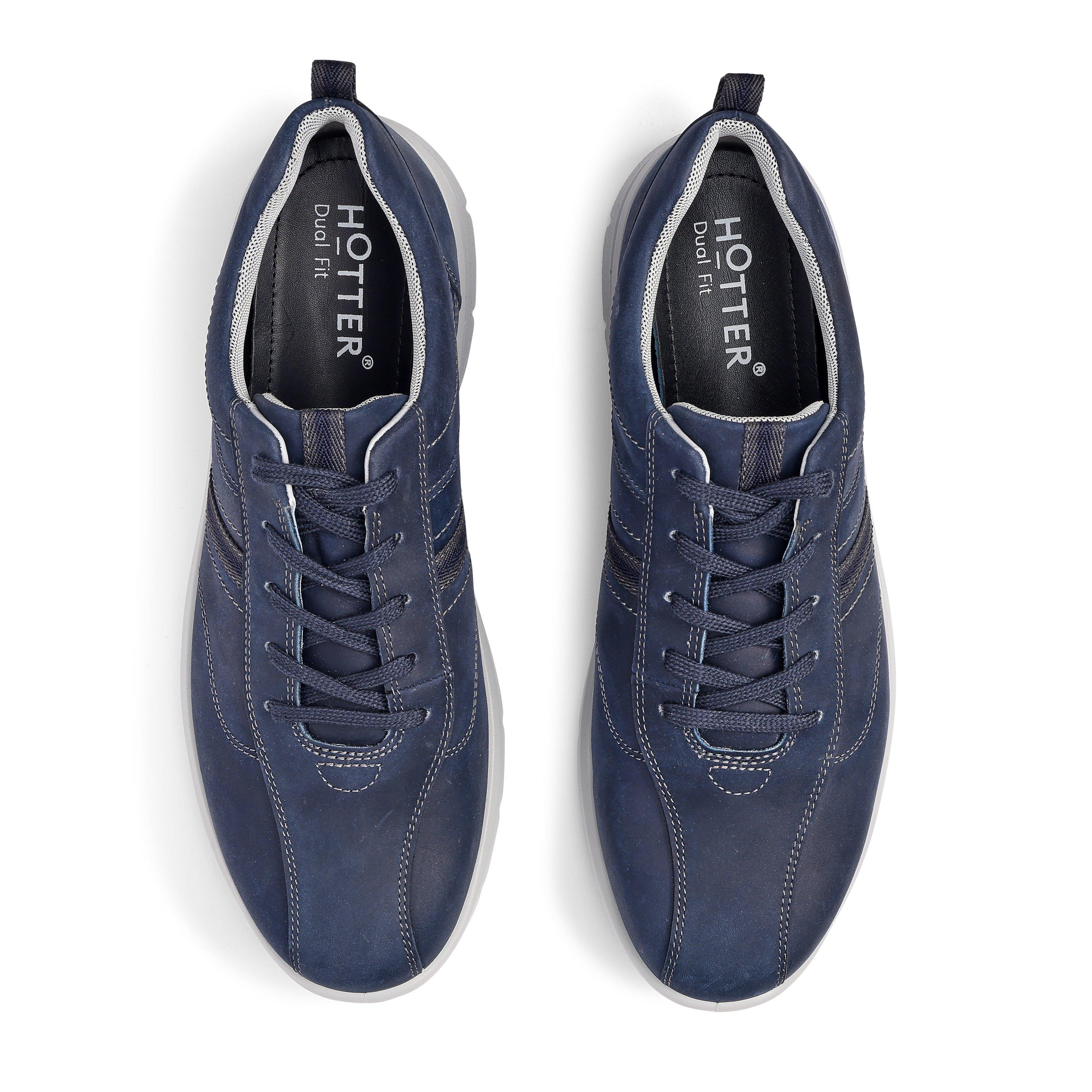 French Navy - Hotter - Division Dual Fit Mens Trainers - 3