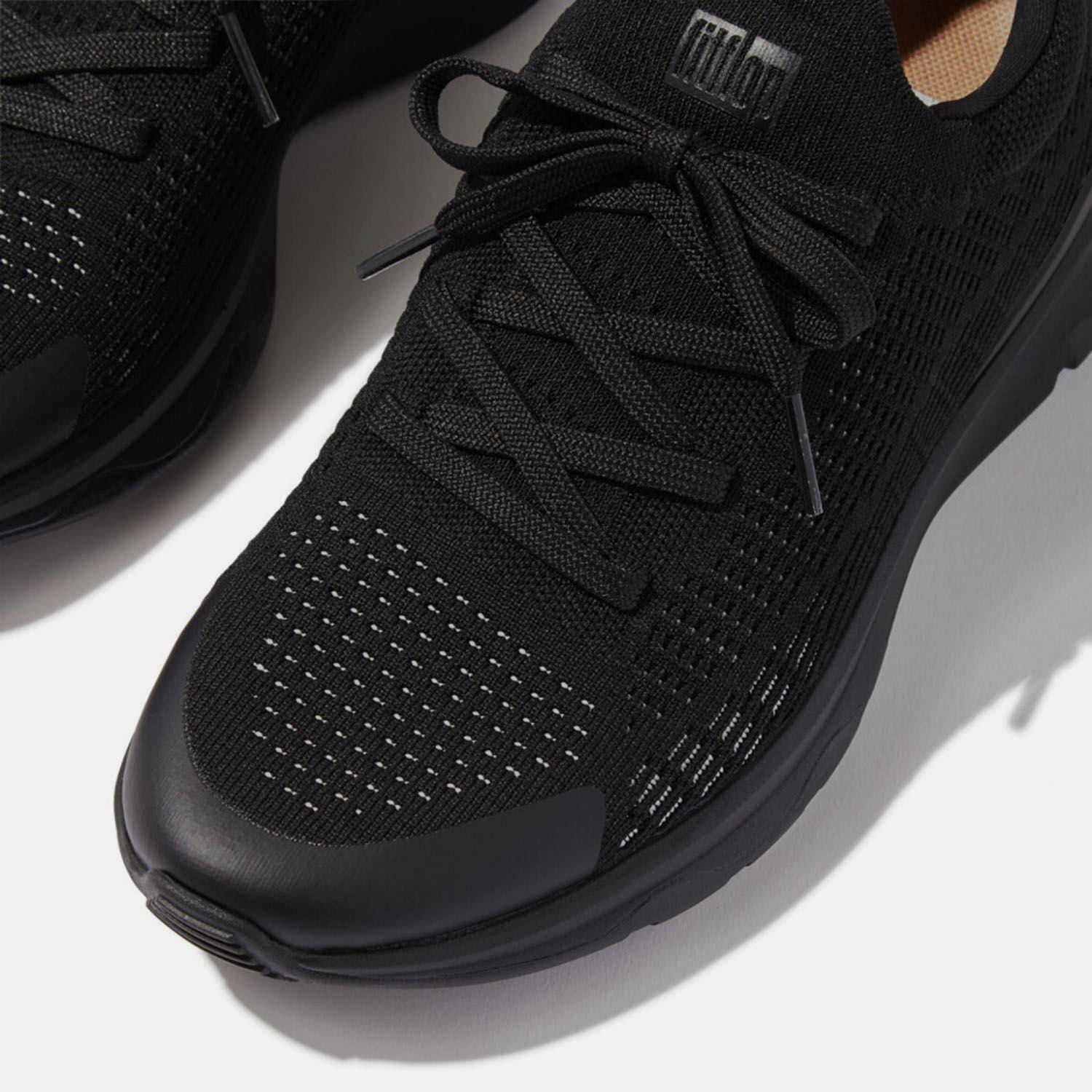 Black - Fitflop - Vitamin FFX Knit Sports Trainers - 4