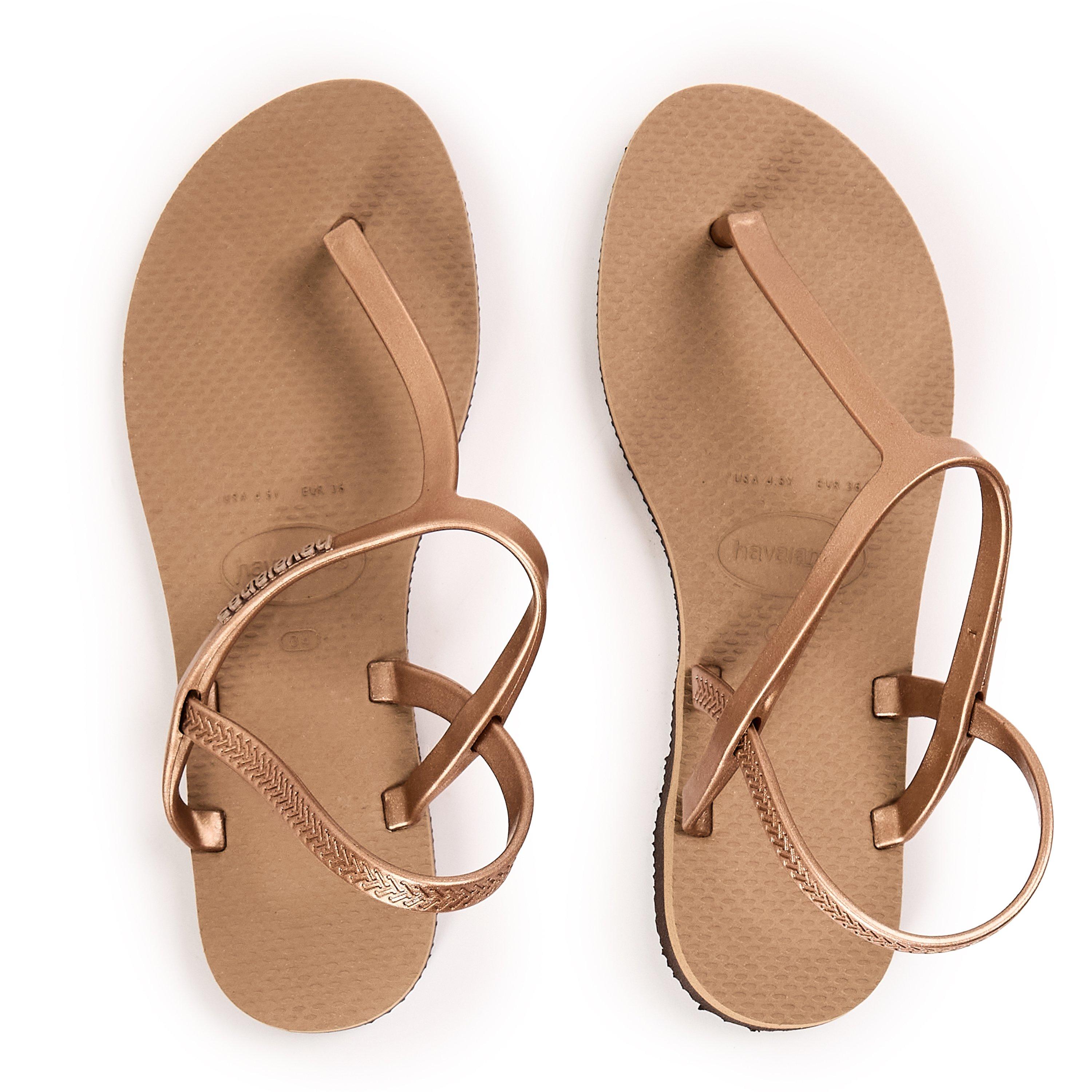 Rosaguld - Havaianas - Havaianas Hav. You Paraty Metallic Rj Rose Go Flip Flops Unisex Kids - 4