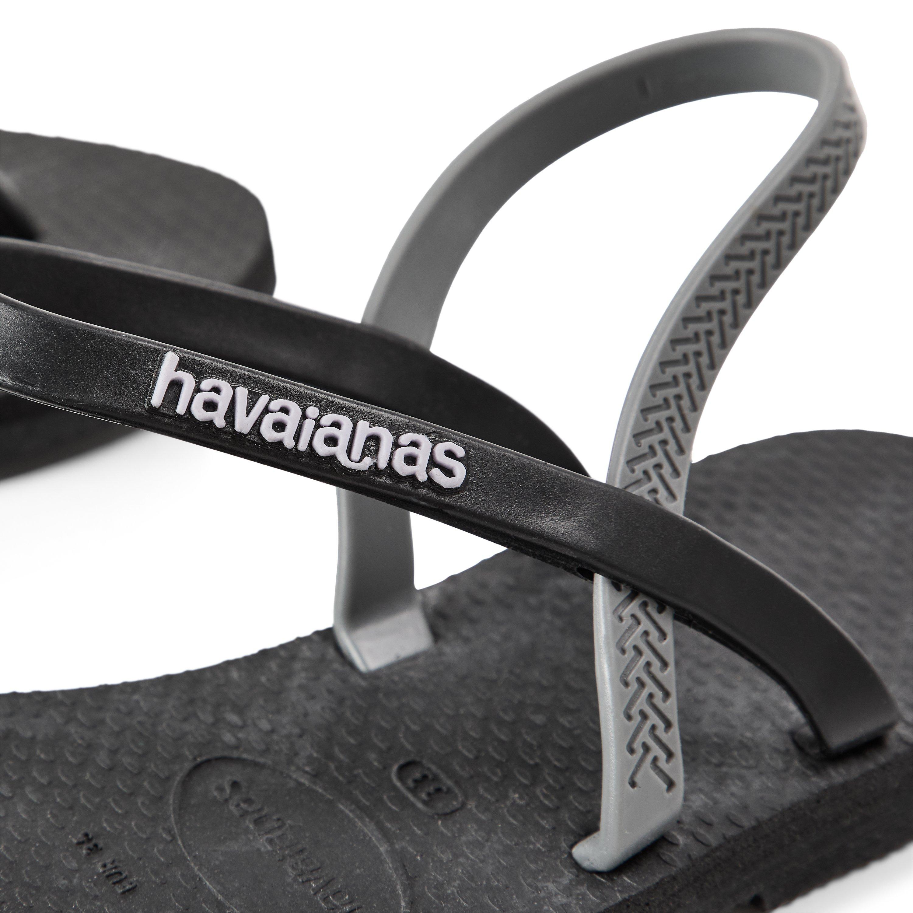 Sort - Havaianas - Unisex Kids Hav. You Paraty Rj Black Flip Flops - 3