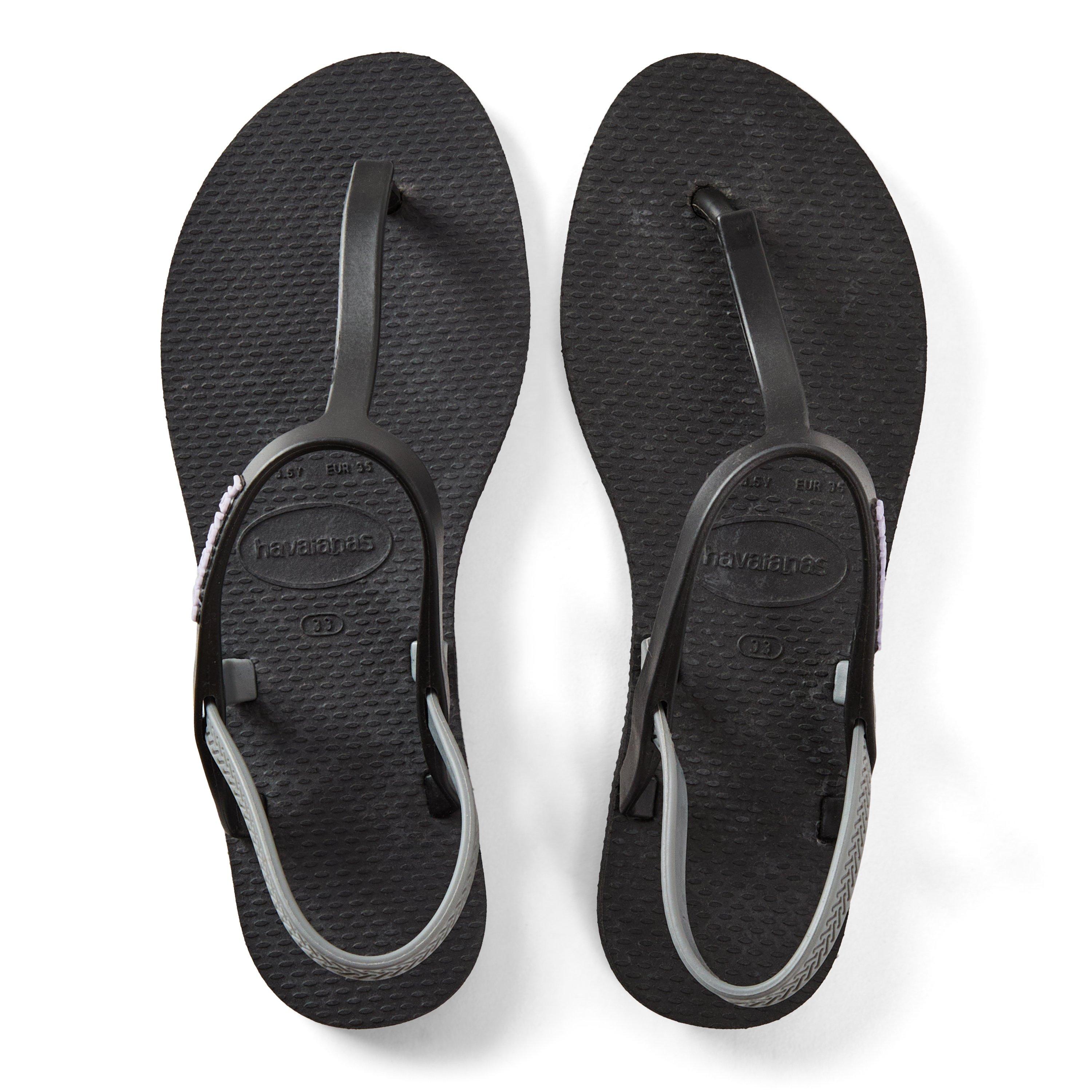 Sort - Havaianas - Unisex Kids Hav. You Paraty Rj Black Flip Flops - 4