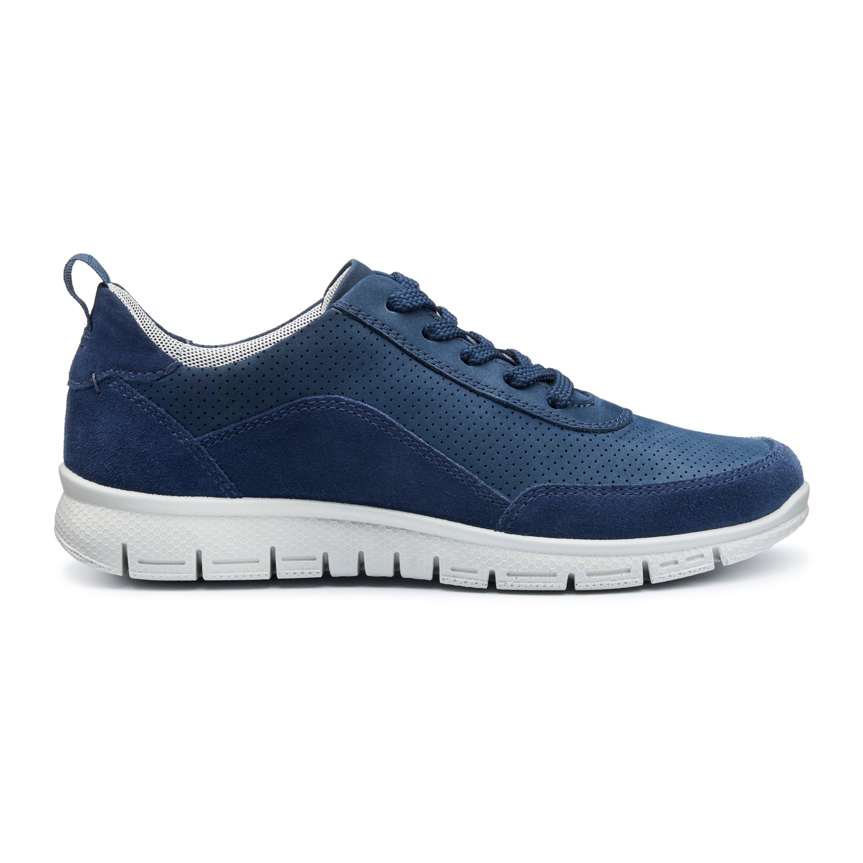 French Navy - Hotter - Gravity II Wide Womens Trainers - 1