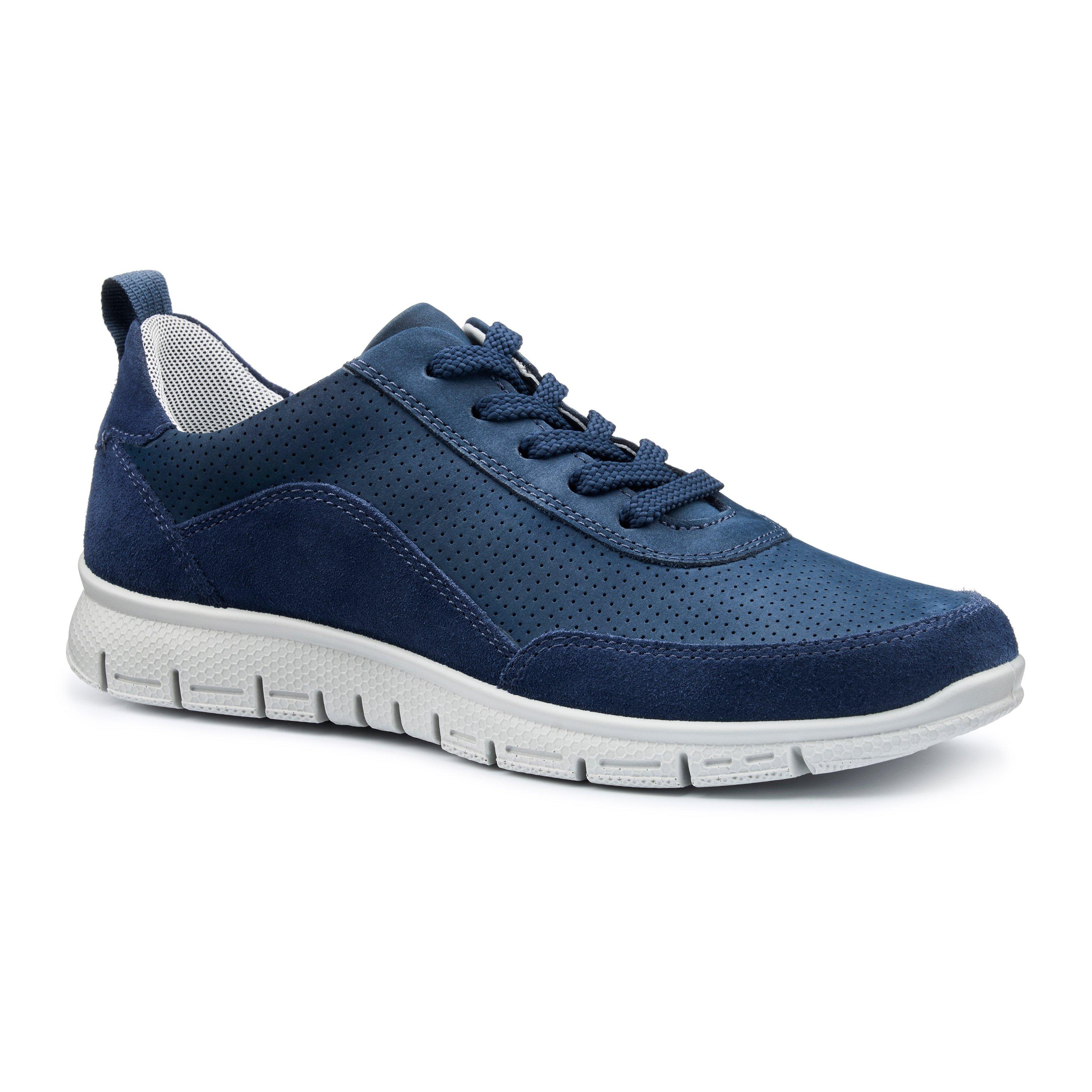 French Navy - Hotter - Gravity II Wide Womens Trainers - 2