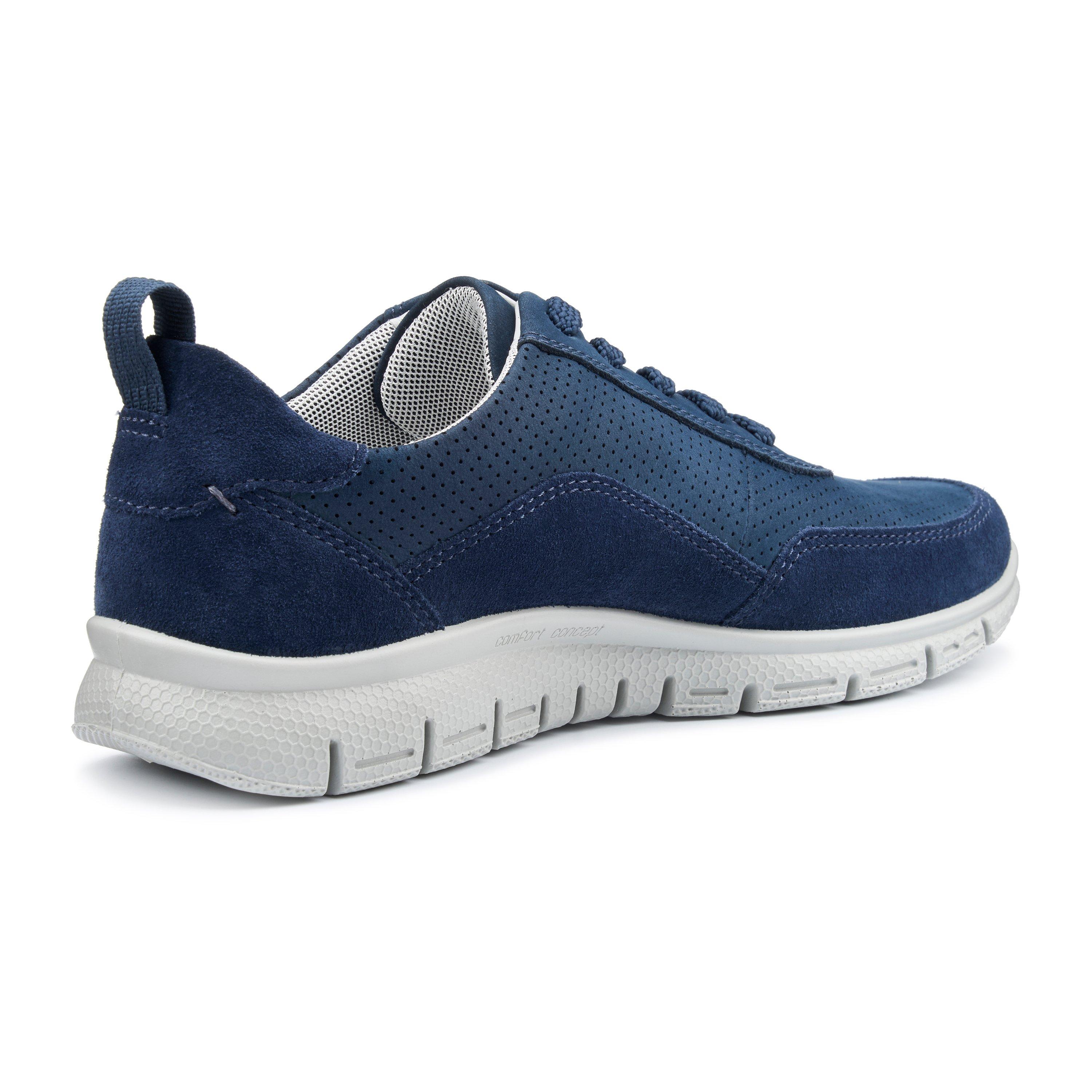 French Navy - Hotter - Gravity II Wide Womens Trainers - 4