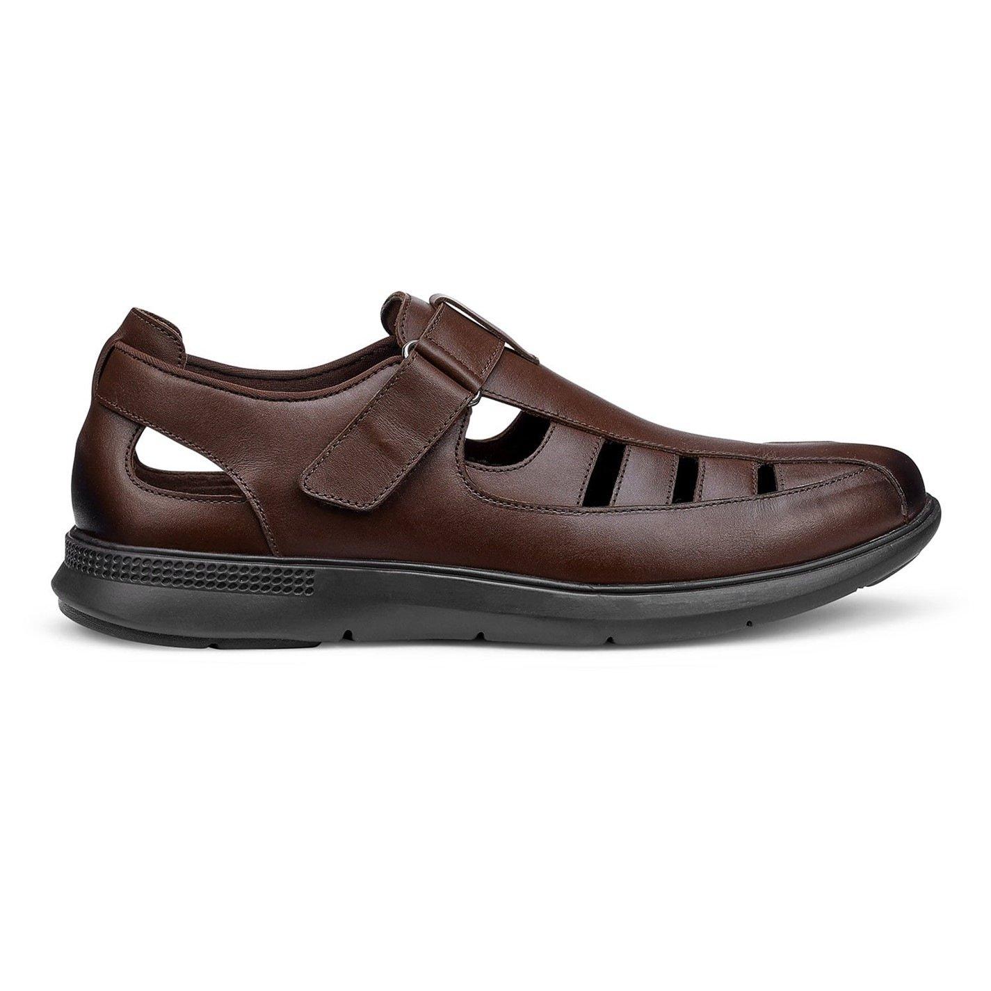 Chocolate - Hotter - Marlin Mens Fisherman Inspired Shoes - 1