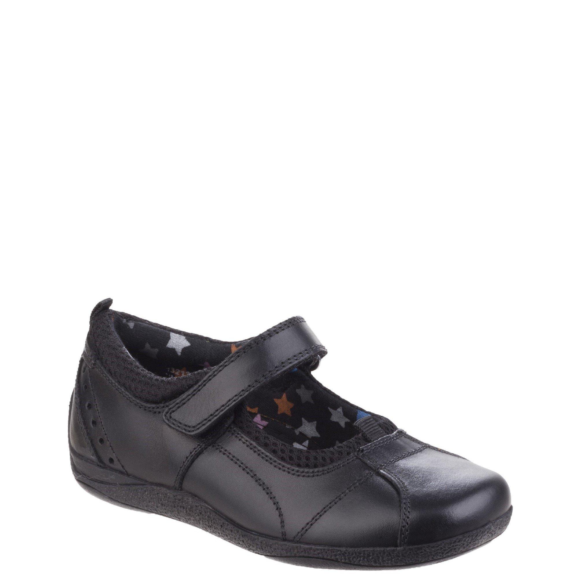 Black - Hush Puppies - Cindy Junior School Shoe - 2