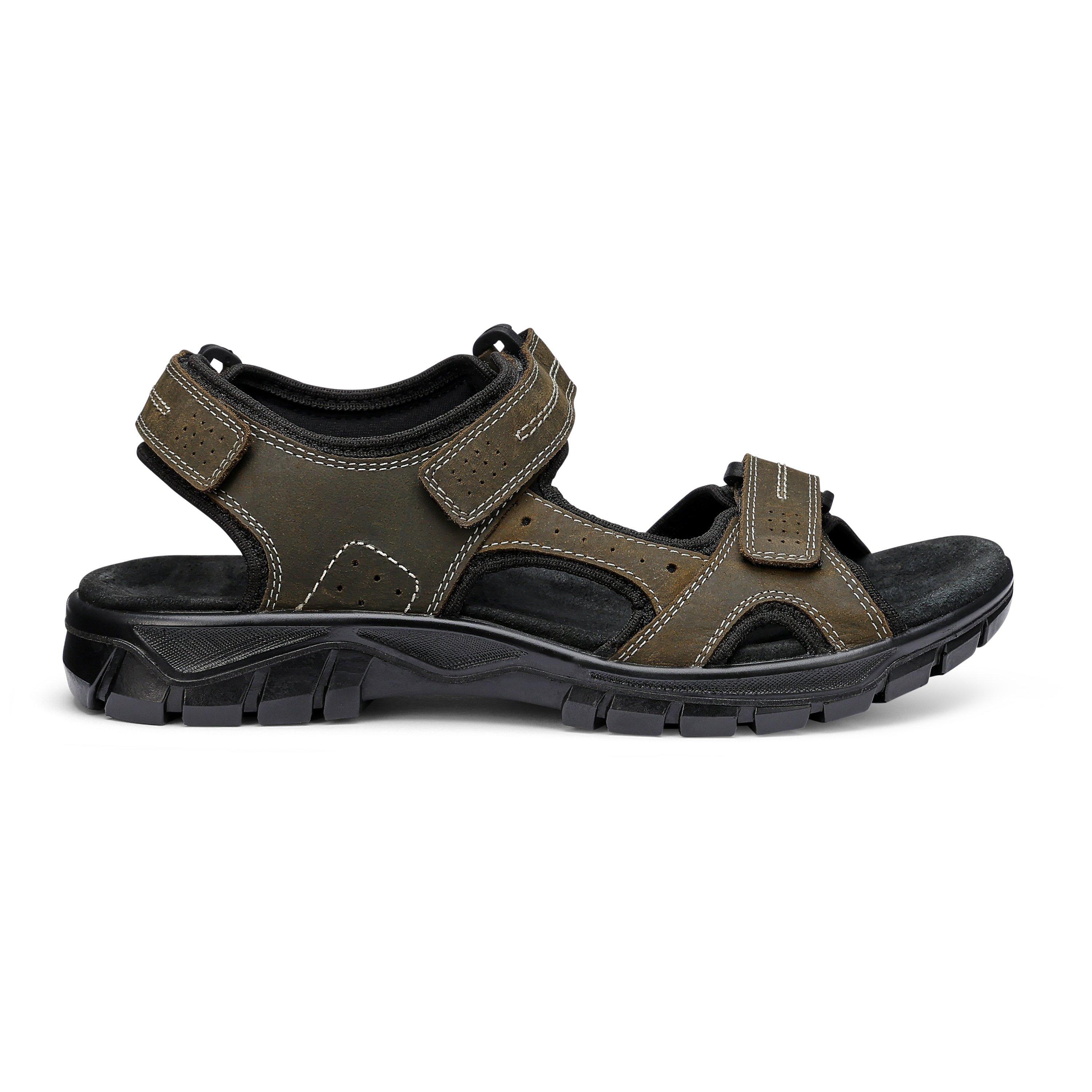 Khaki - Hotter - Lorenzo Mens Active Sandals - 1