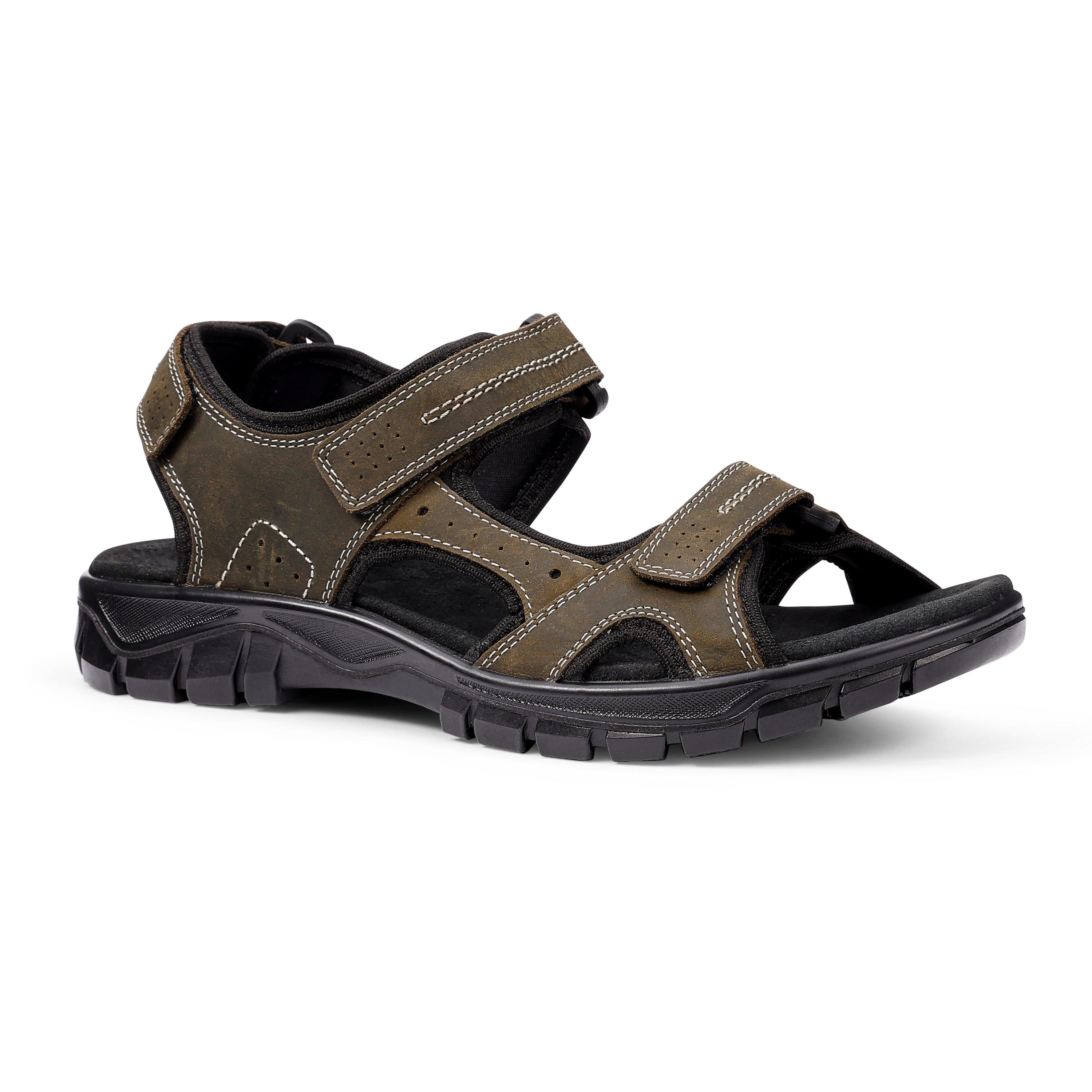 Khaki - Hotter - Lorenzo Mens Active Sandals - 2