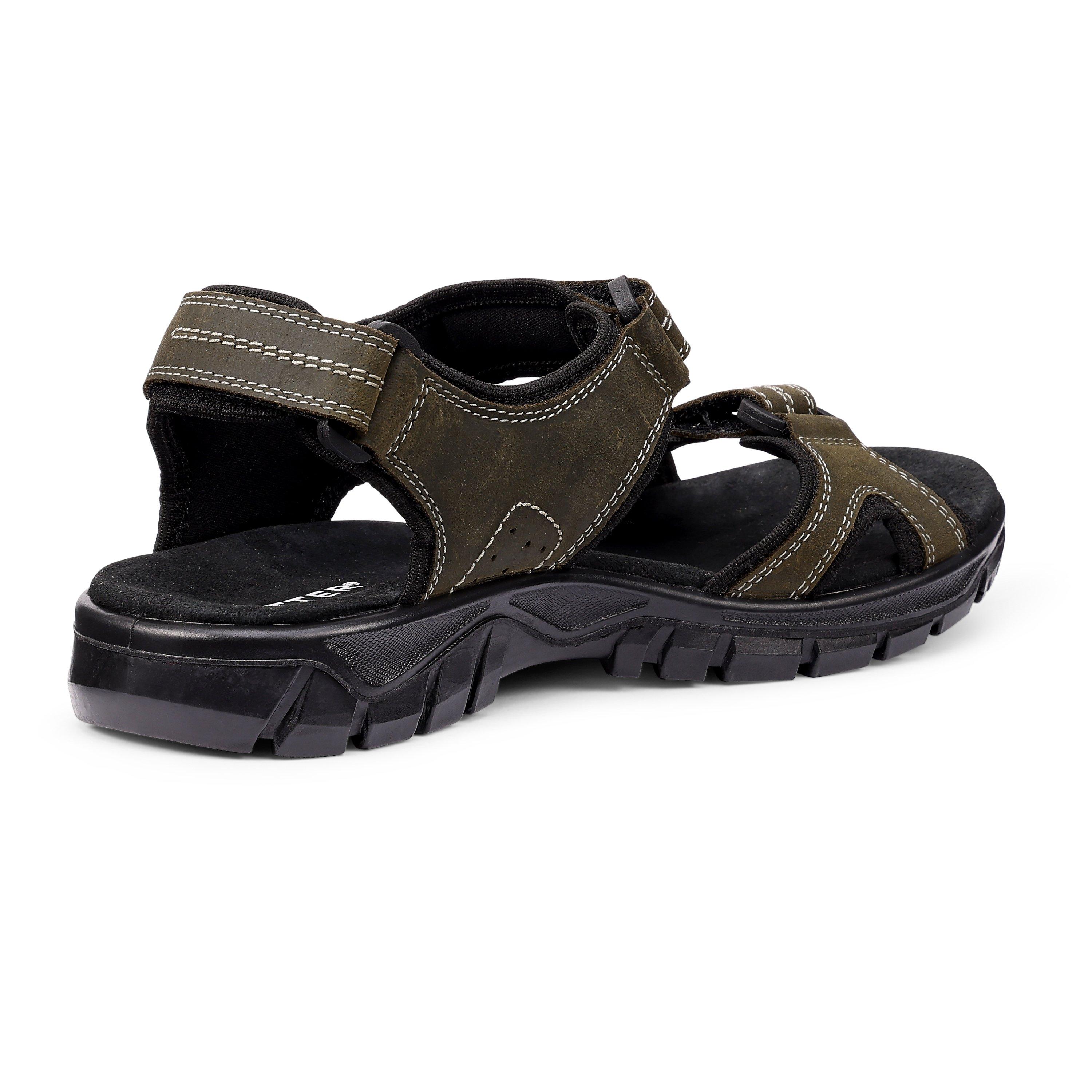 Khaki - Hotter - Lorenzo Mens Active Sandals - 4