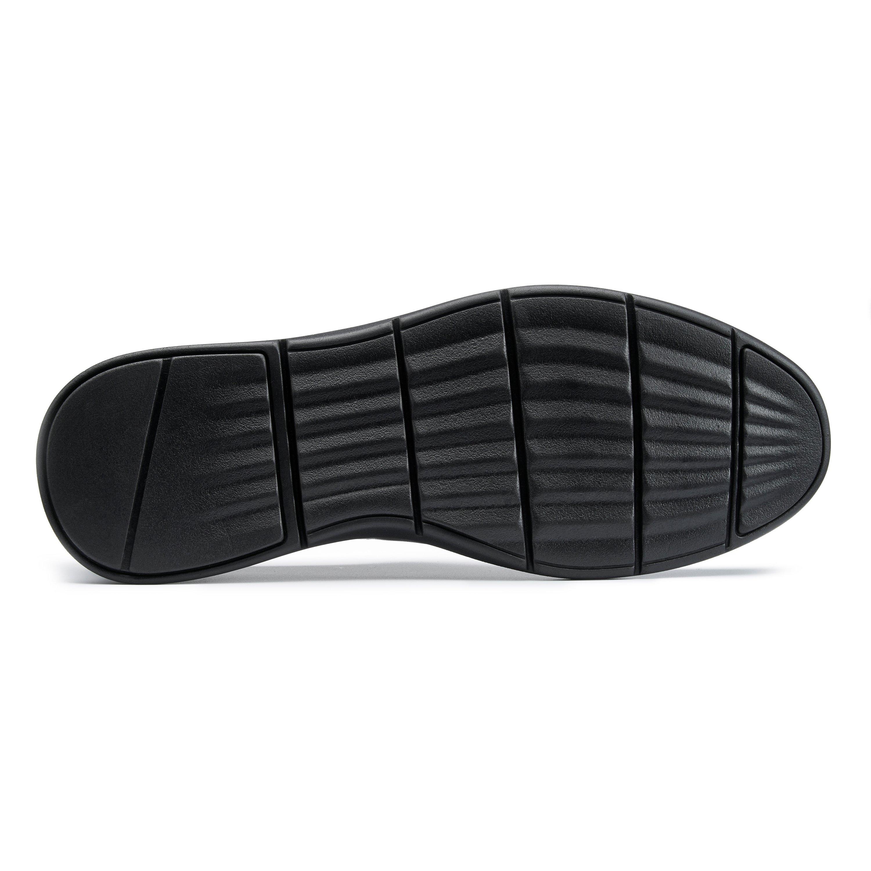 Black - Hotter - Xavier Wide Mens Shoes - 5