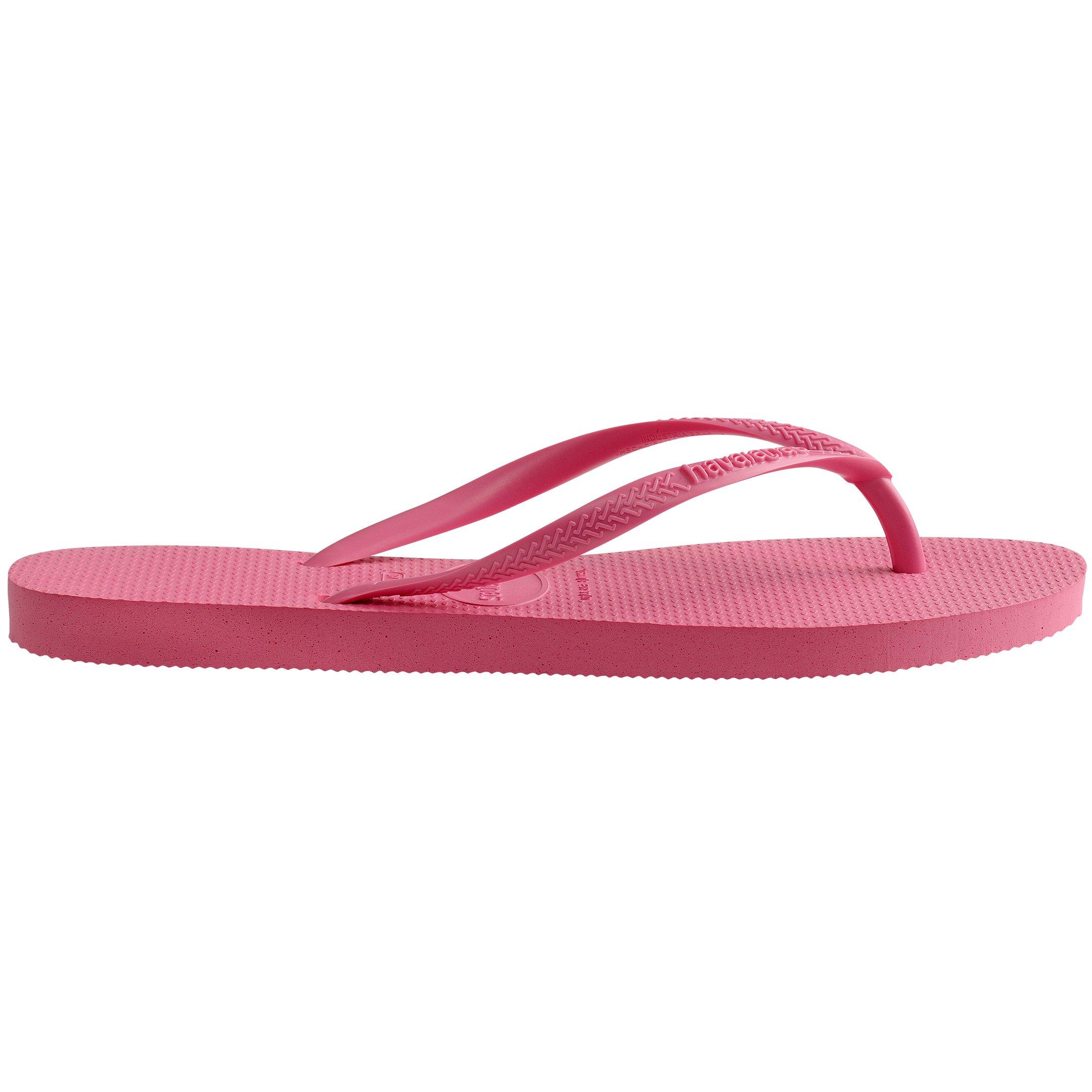Ciber Pink - Havaianas - Unisex Kids' Slim Pink Flip Flops - 1