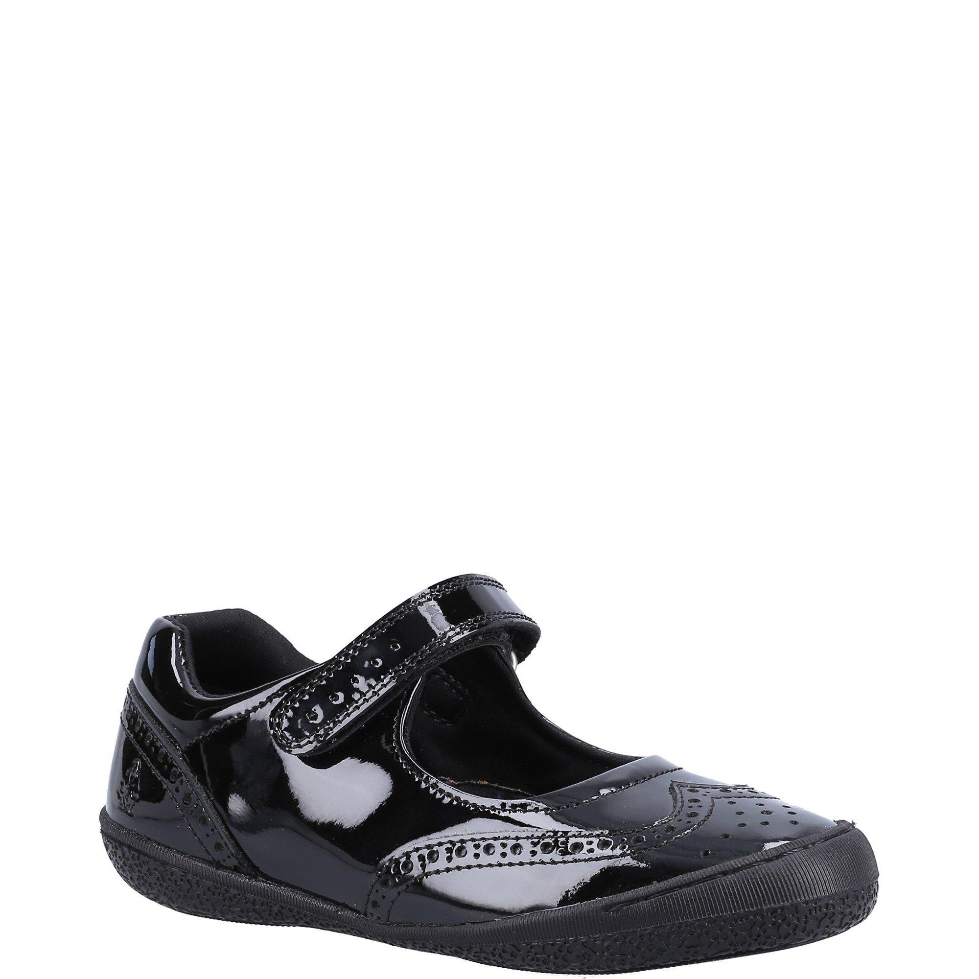 Black - Hush Puppies - Rina Shoe Patent Junior - 2