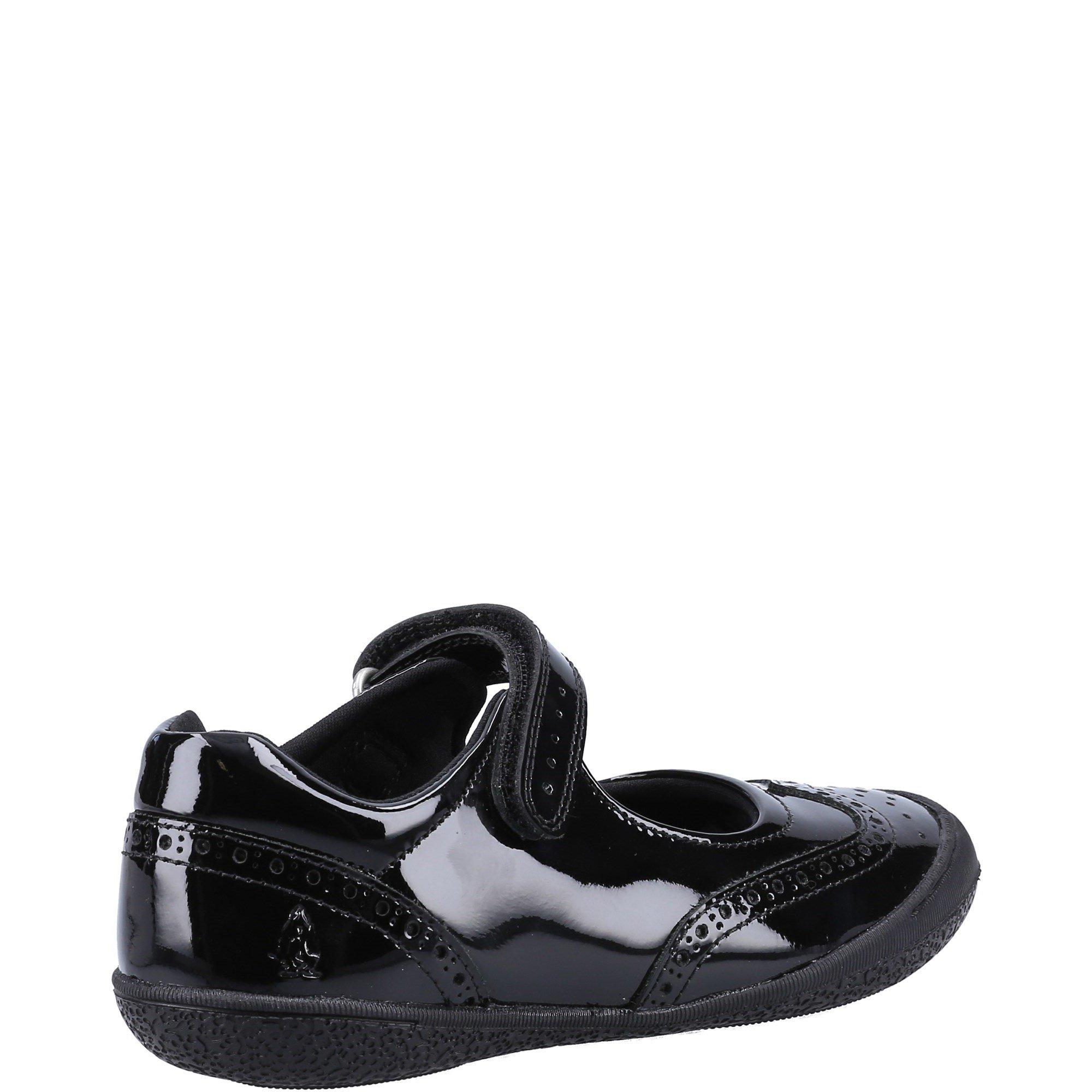 Black - Hush Puppies - Rina Shoe Patent Junior - 3