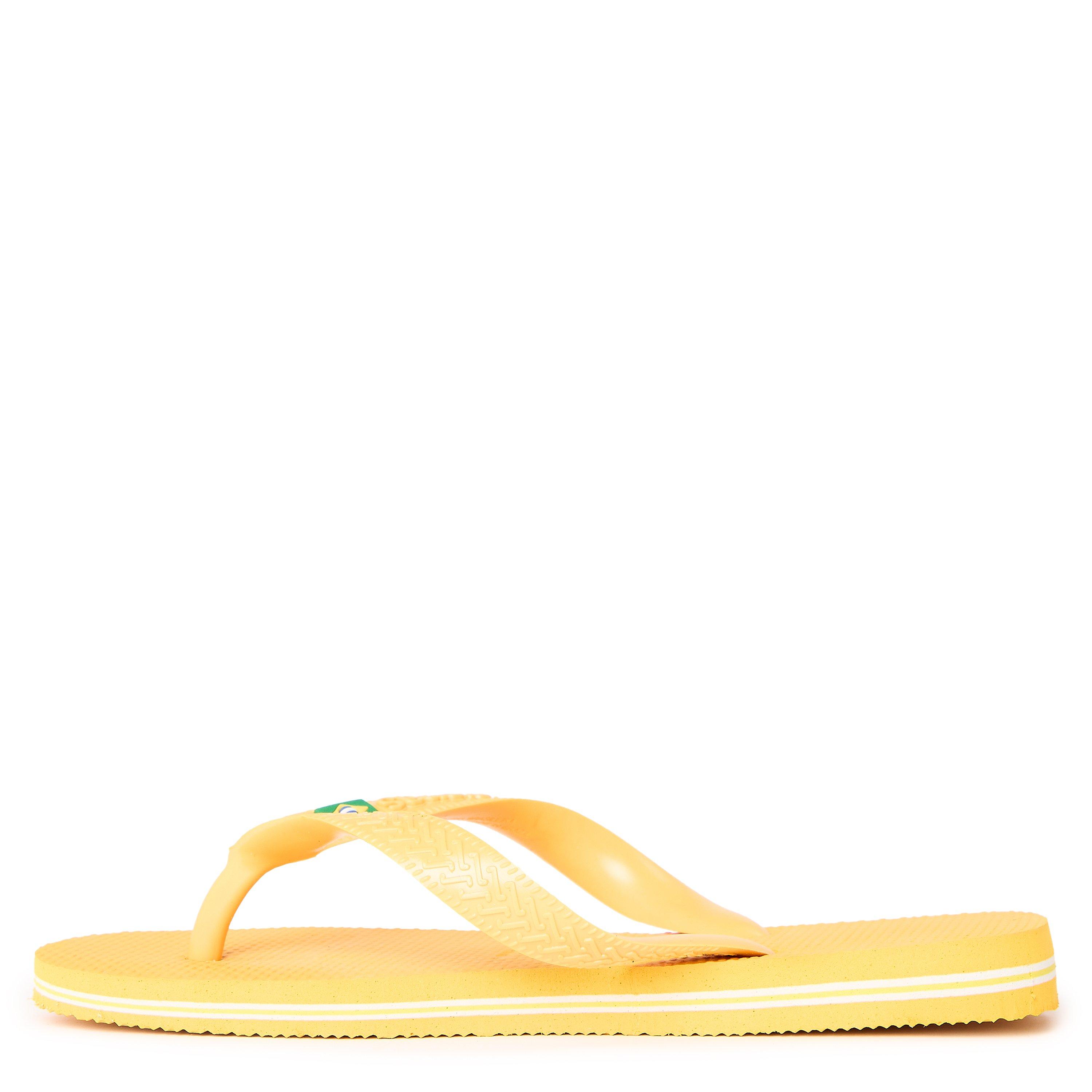 Pop Yellow - Havaianas - Hav. Brasil Pop Yellow 33/34 Flip Flops Unisex Kids - 2