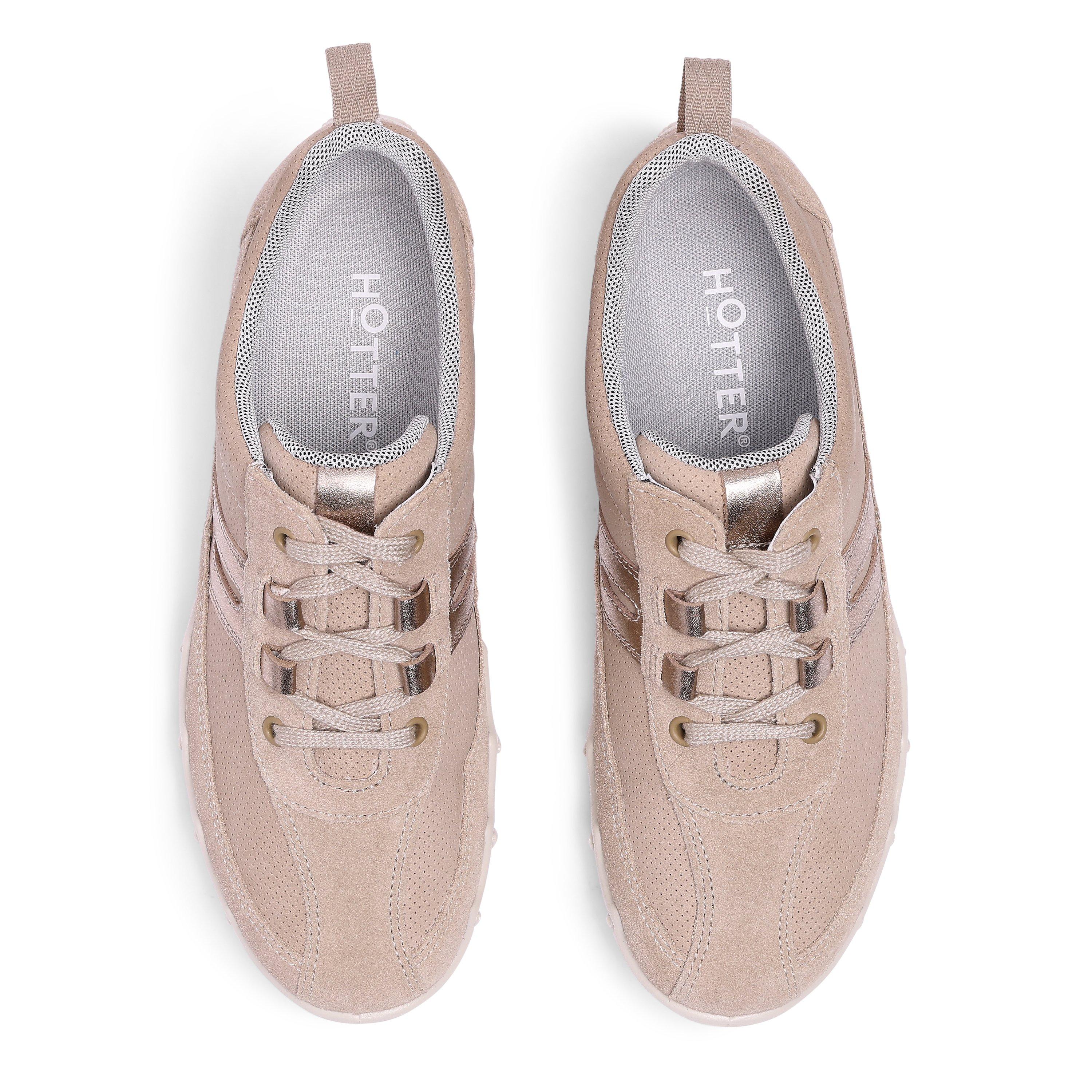 Cement-Rose Gol - Hotter - Leanne II Womens Trainers - 3