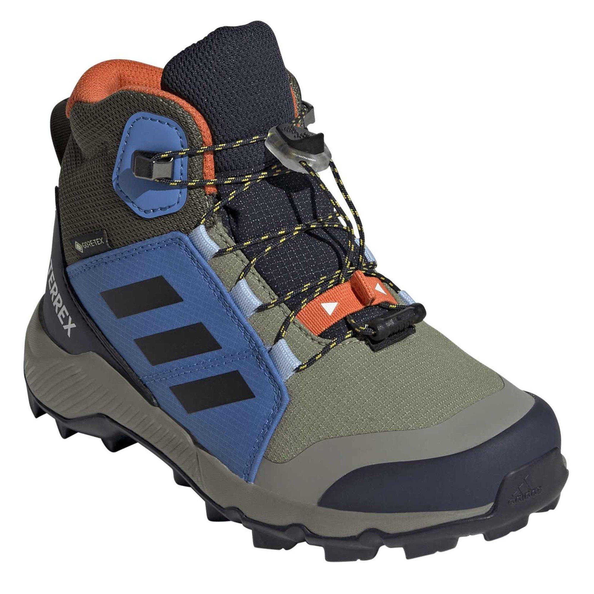 tent green - adidas - adidas Terrex Mid Gore-Tex Hiking Shoes - 3