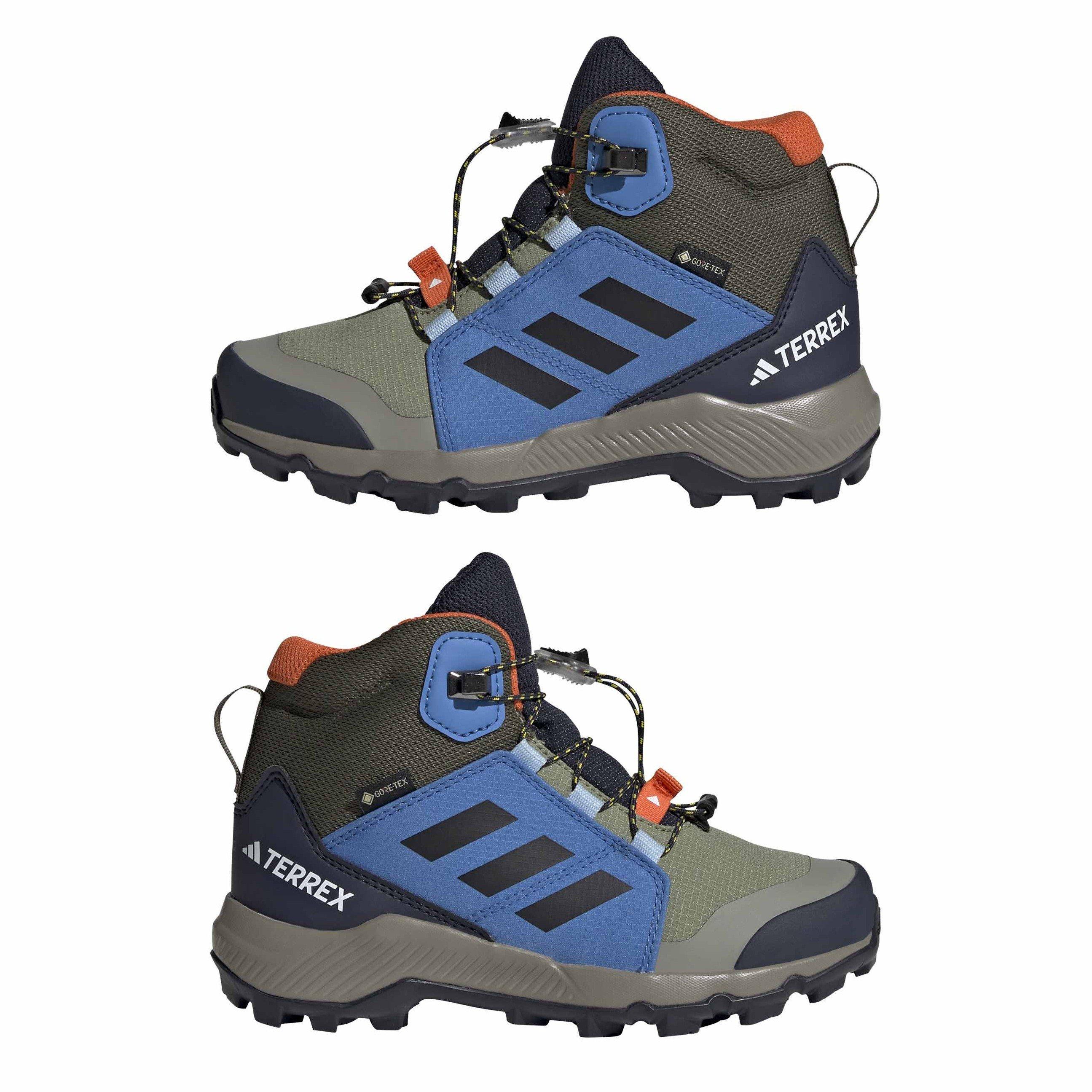 tent green - adidas - adidas Terrex Mid Gore-Tex Hiking Shoes - 9