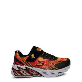 Skechers Skechers Gore & Strap Lighted Sneaker W Ligh Runners Boys