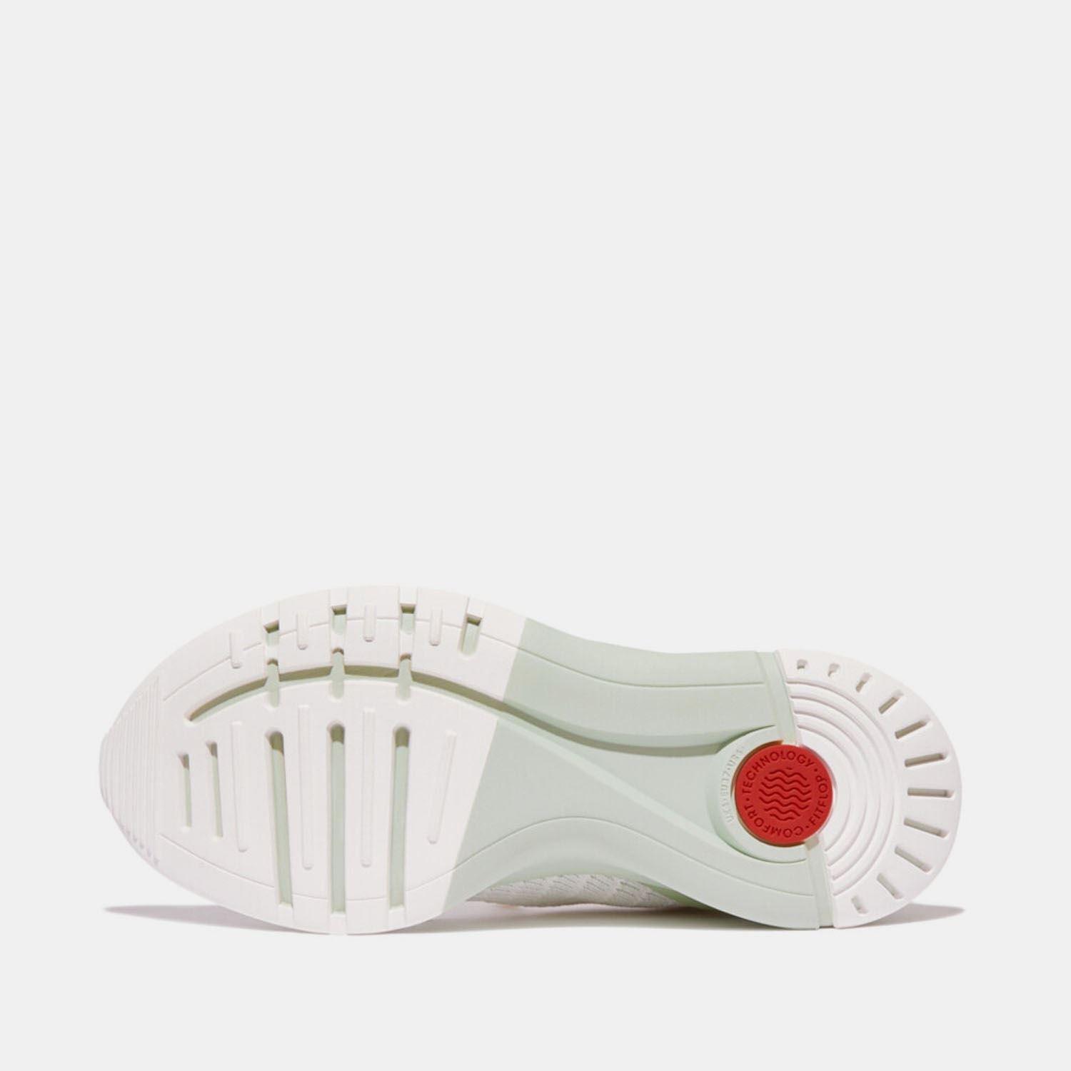 White - Fitflop - Vitamin FFX Knit Sports Trainers - 3