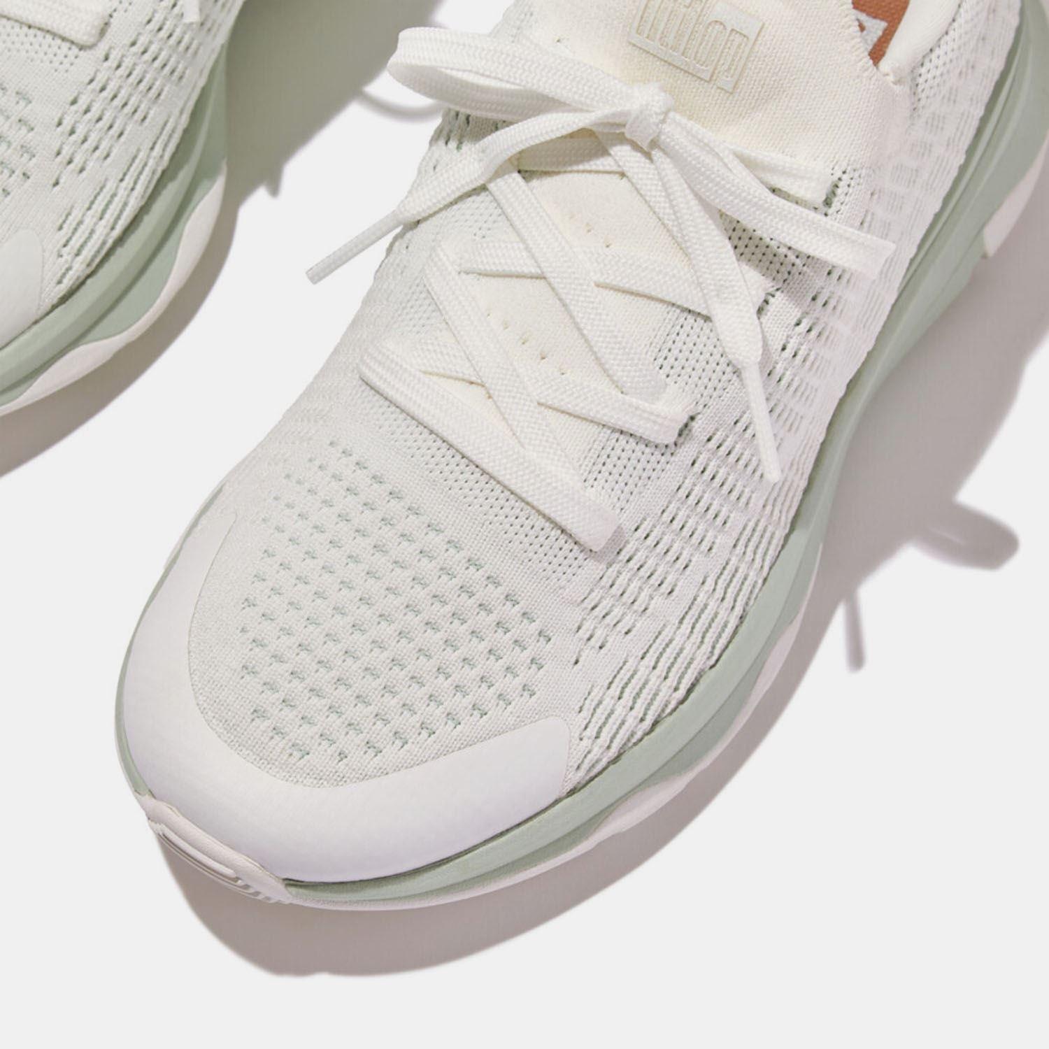 White - Fitflop - Vitamin FFX Knit Sports Trainers - 4