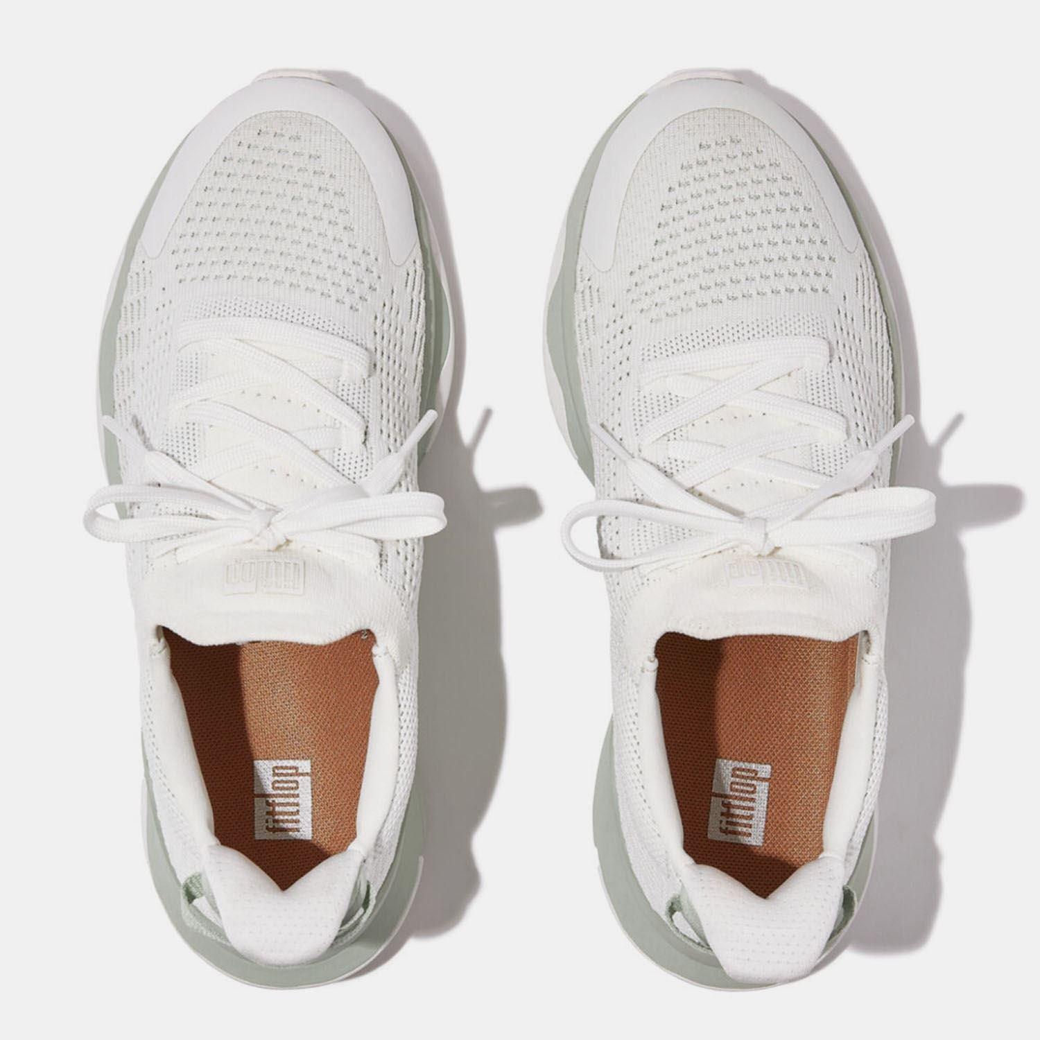 White - Fitflop - Vitamin FFX Knit Sports Trainers - 5