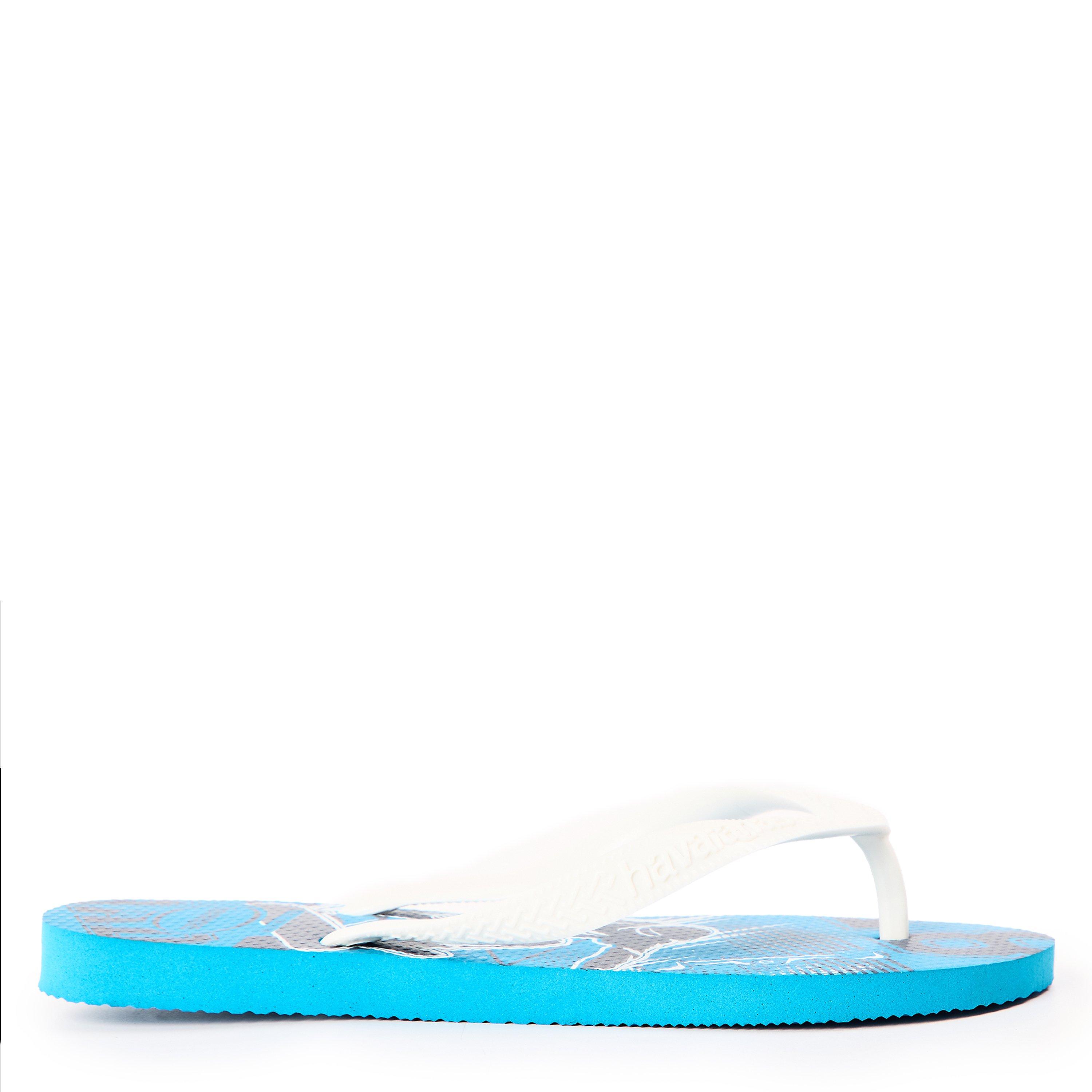 Turquoise - Havaianas - Havaianas Hav. Kids Athletic Turquoise 35/36 Flip Flops Unisex - 1