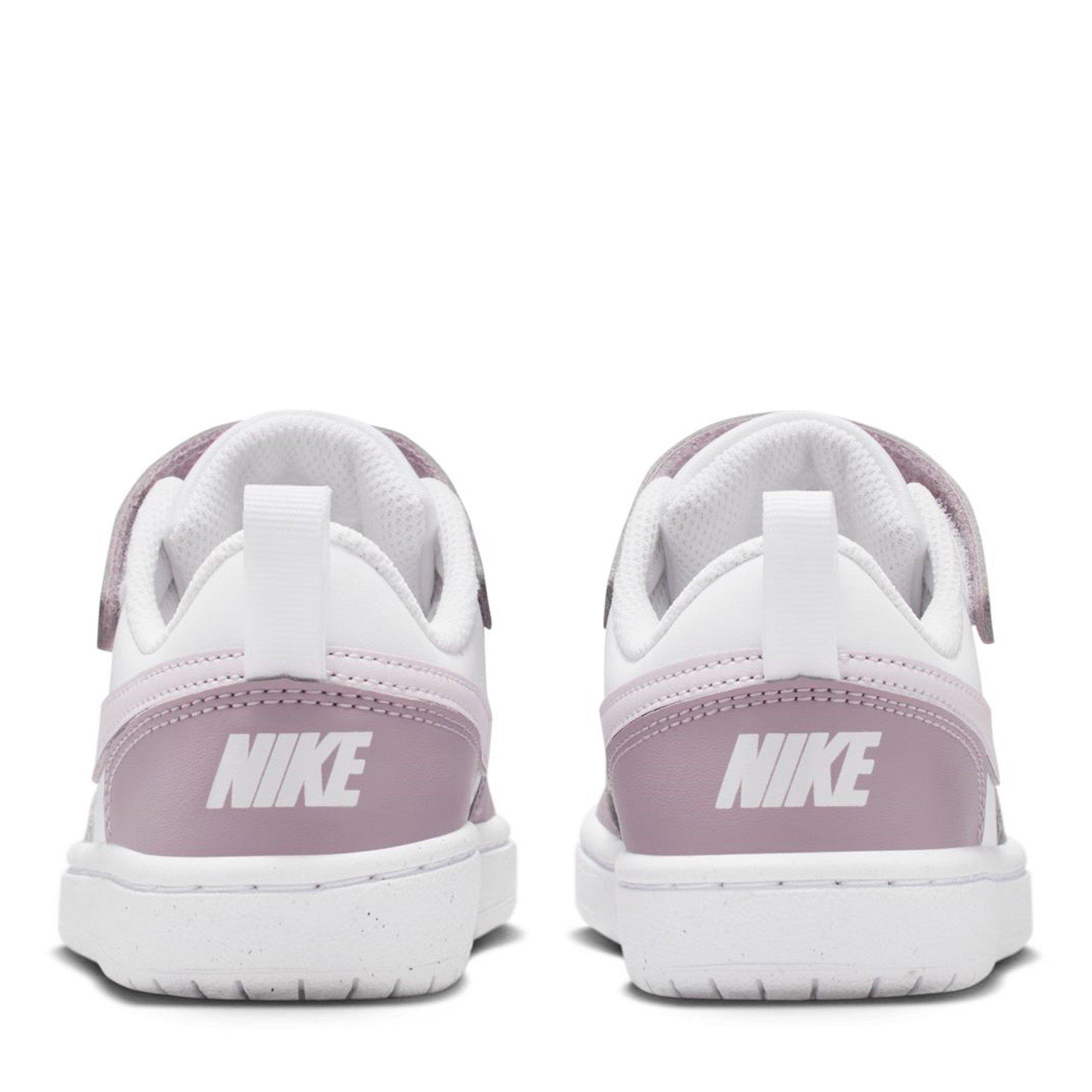BRANCO/VENICE-PL - Nike - Court Borough Low Recraft Little Kids' Shoes - 4