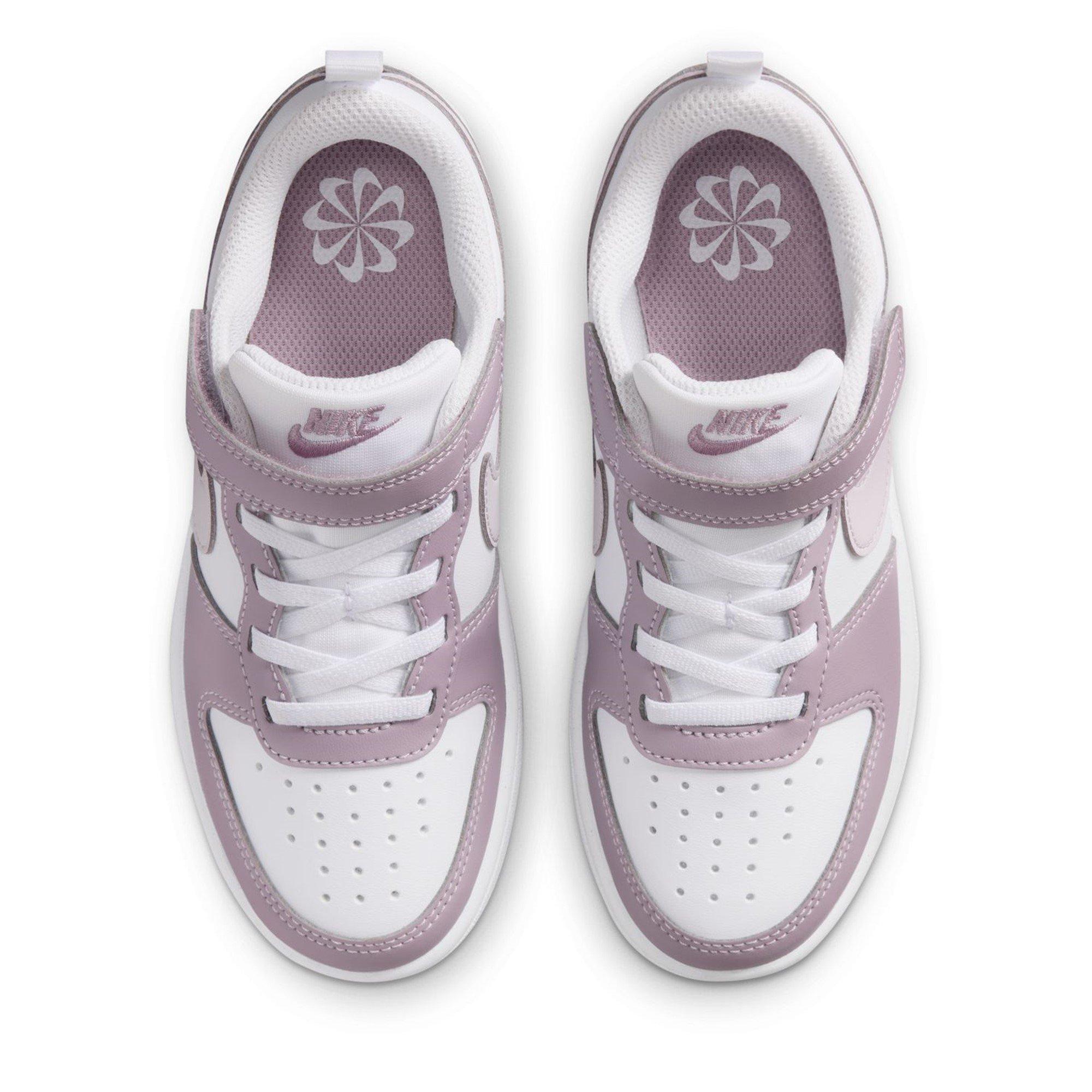 BRANCO/VENICE-PL - Nike - Court Borough Low Recraft Little Kids' Shoes - 5