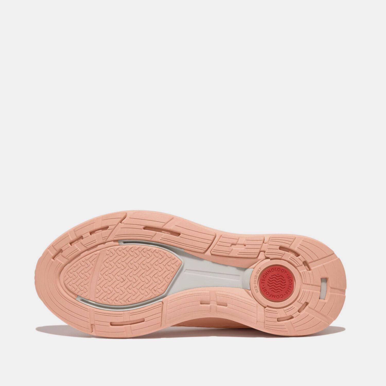 Pink - Fitflop - FF Runner Mesh Trainers - 3