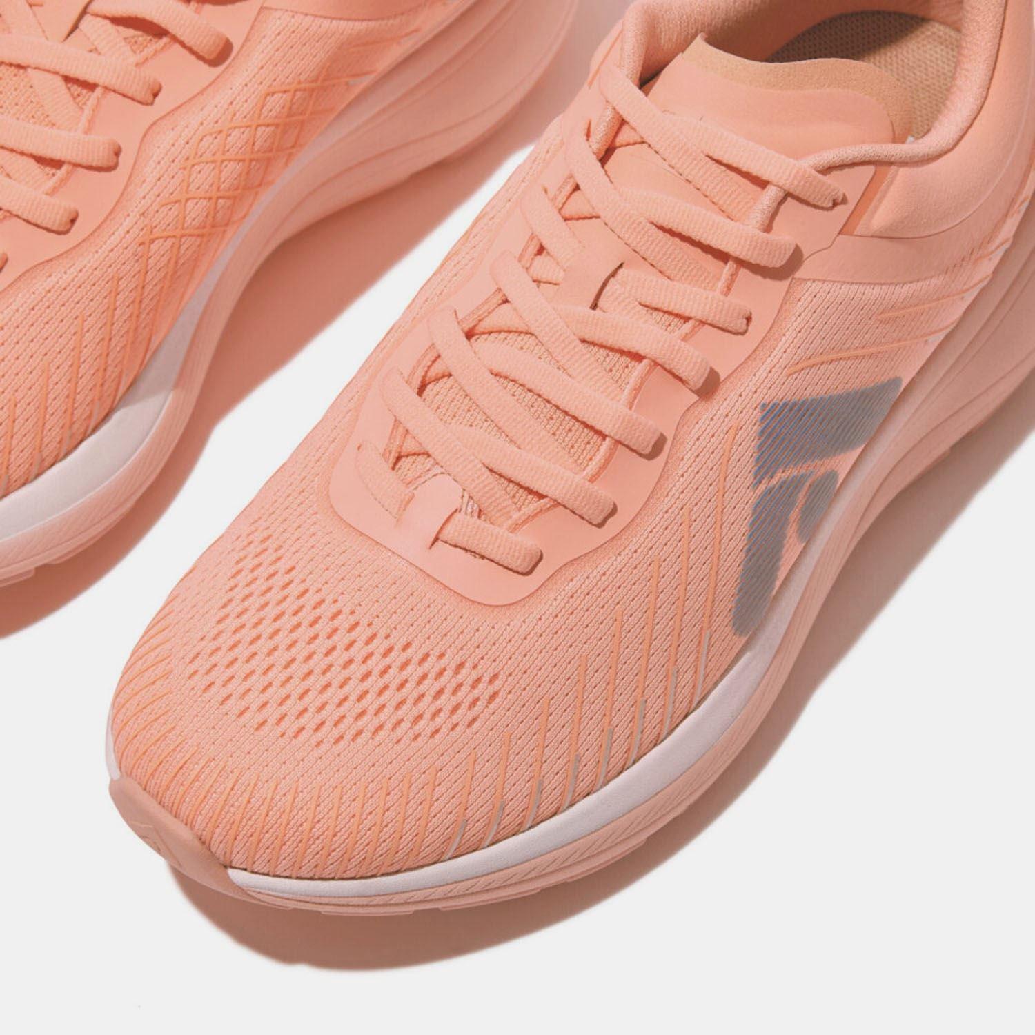 Pink - Fitflop - FF Runner Mesh Trainers - 4