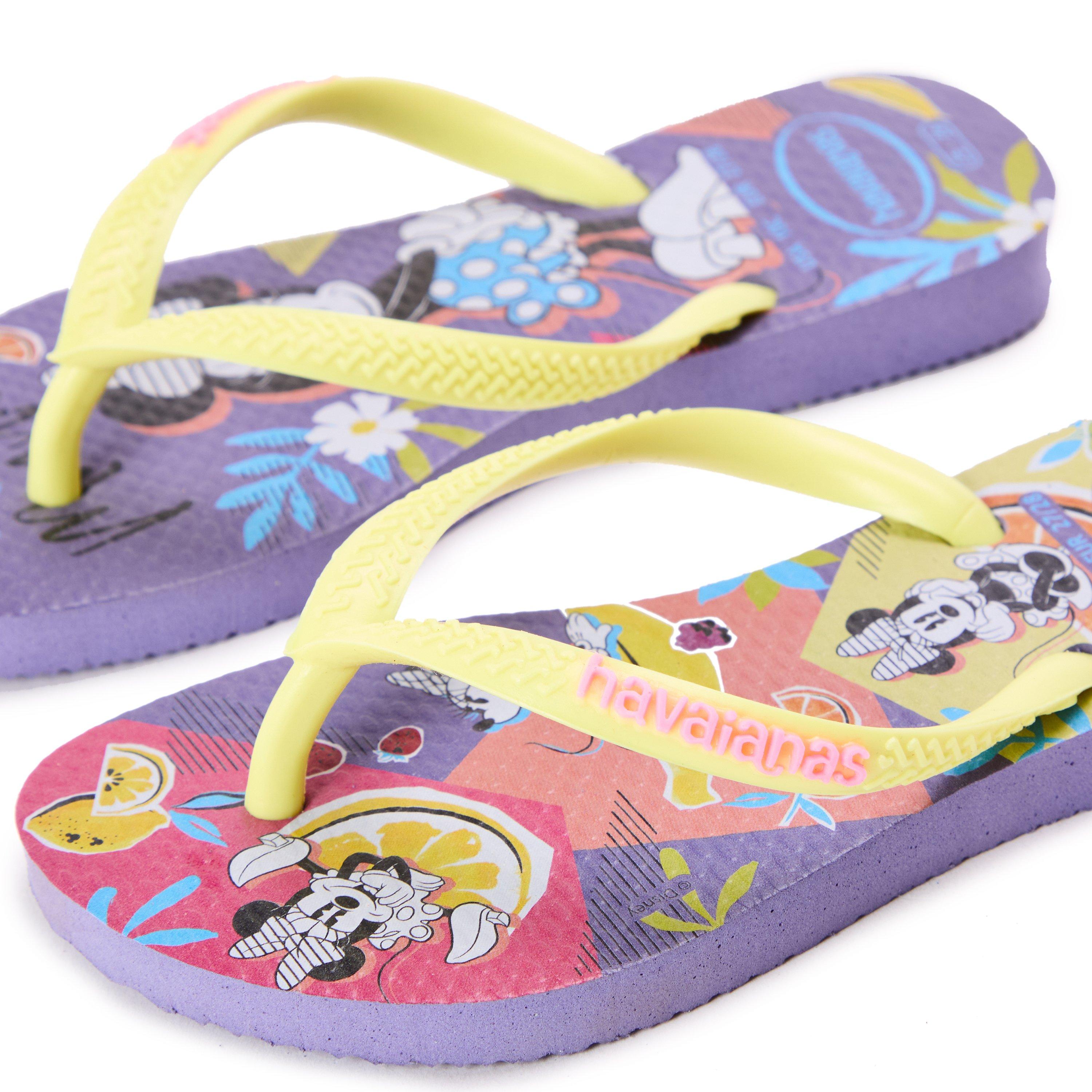 Le Paisley - Havaianas - Hav. Kids Disney Cool Purple Paisle Flip Flops Unisex - 3