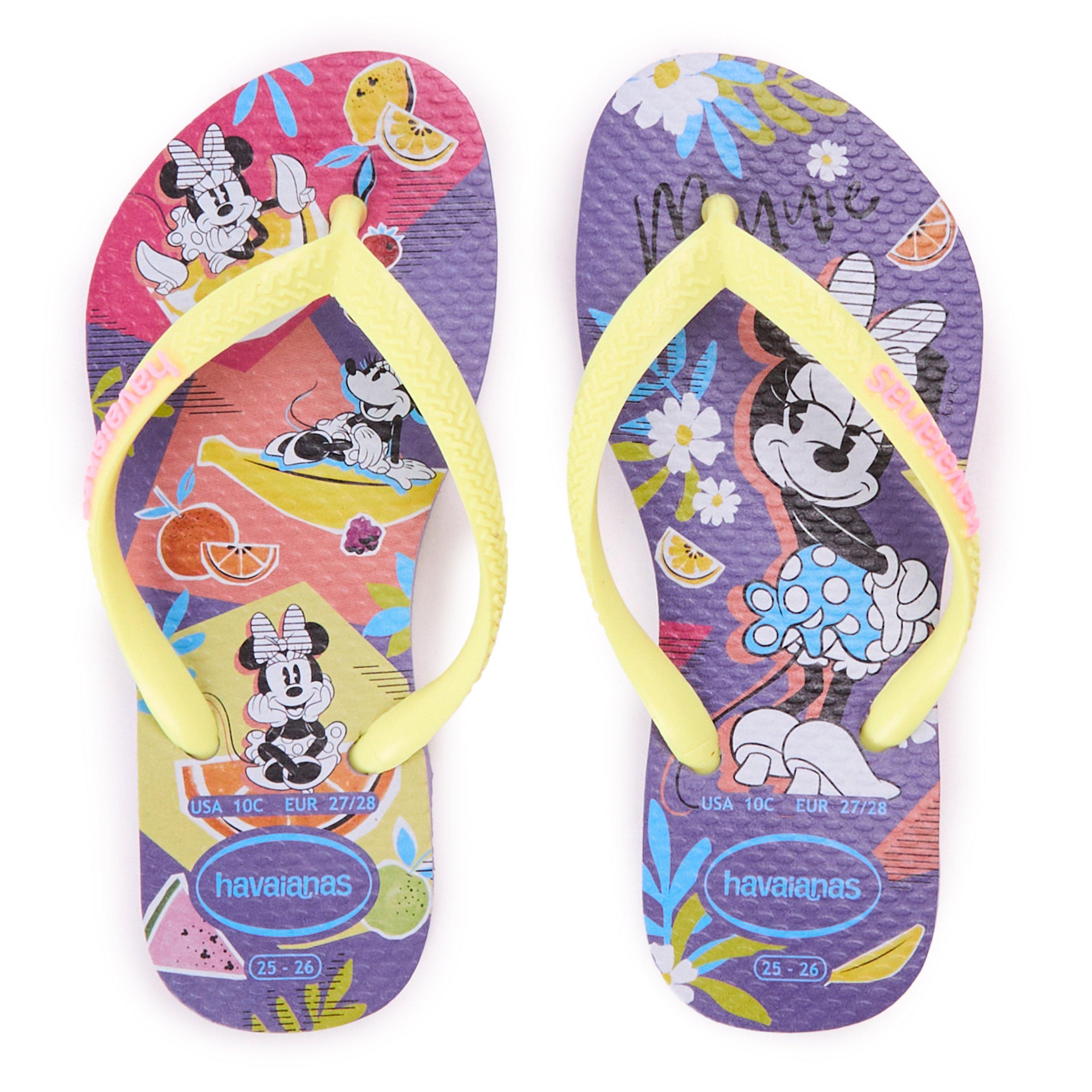 Le Paisley - Havaianas - Hav. Kids Disney Cool Purple Paisle Flip Flops Unisex - 4