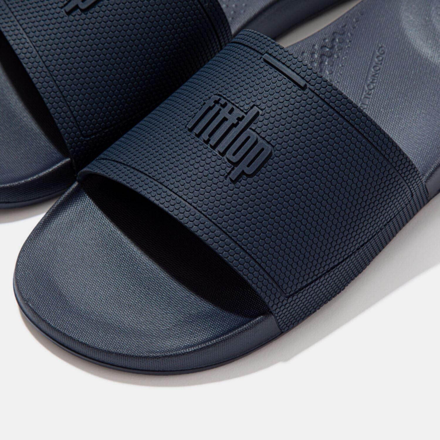 Navy - Fitflop - iQushion Pool Sliders - 3