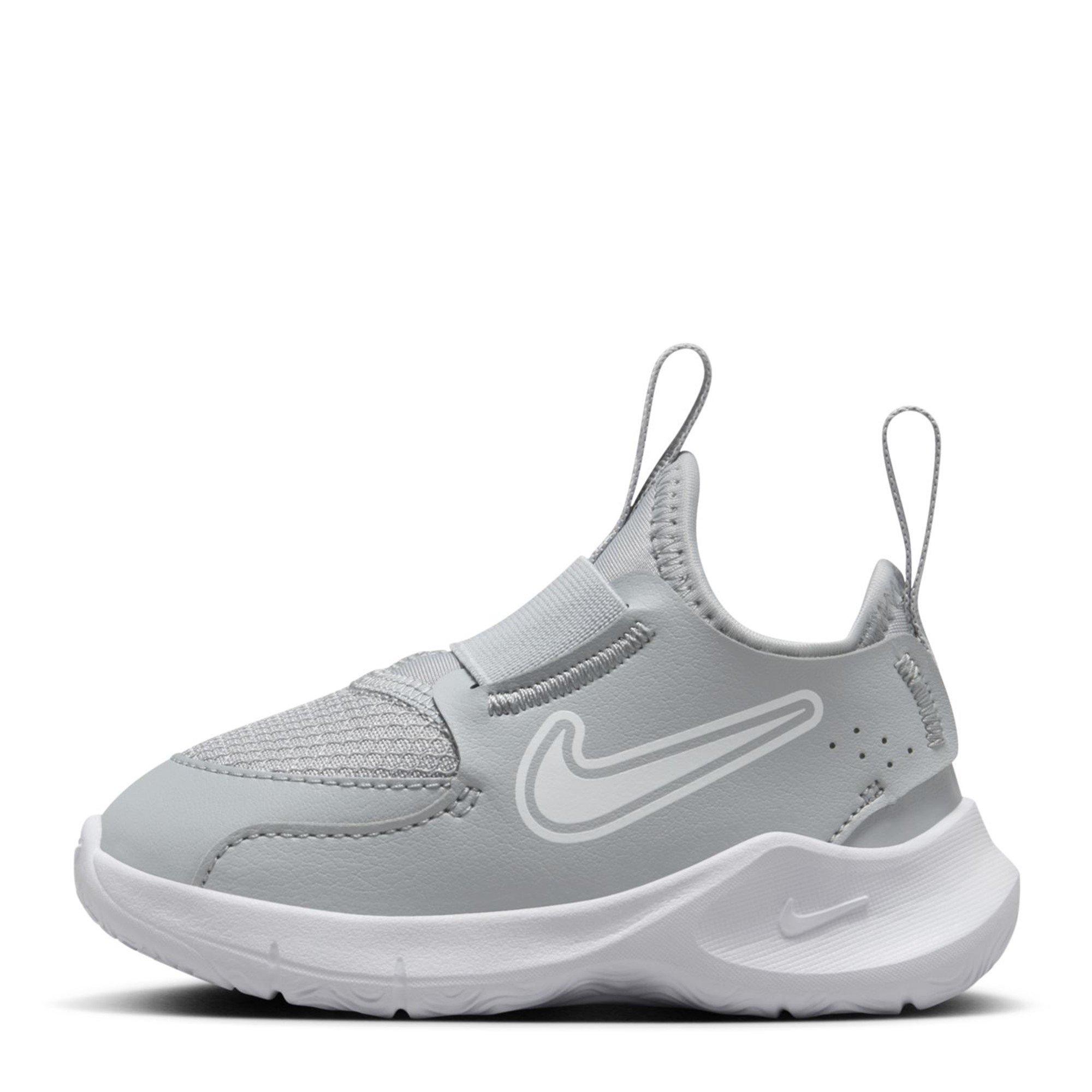 Gris/Blanc - Nike - Flex Runner 3 Baby/Toddler Shoes - 2